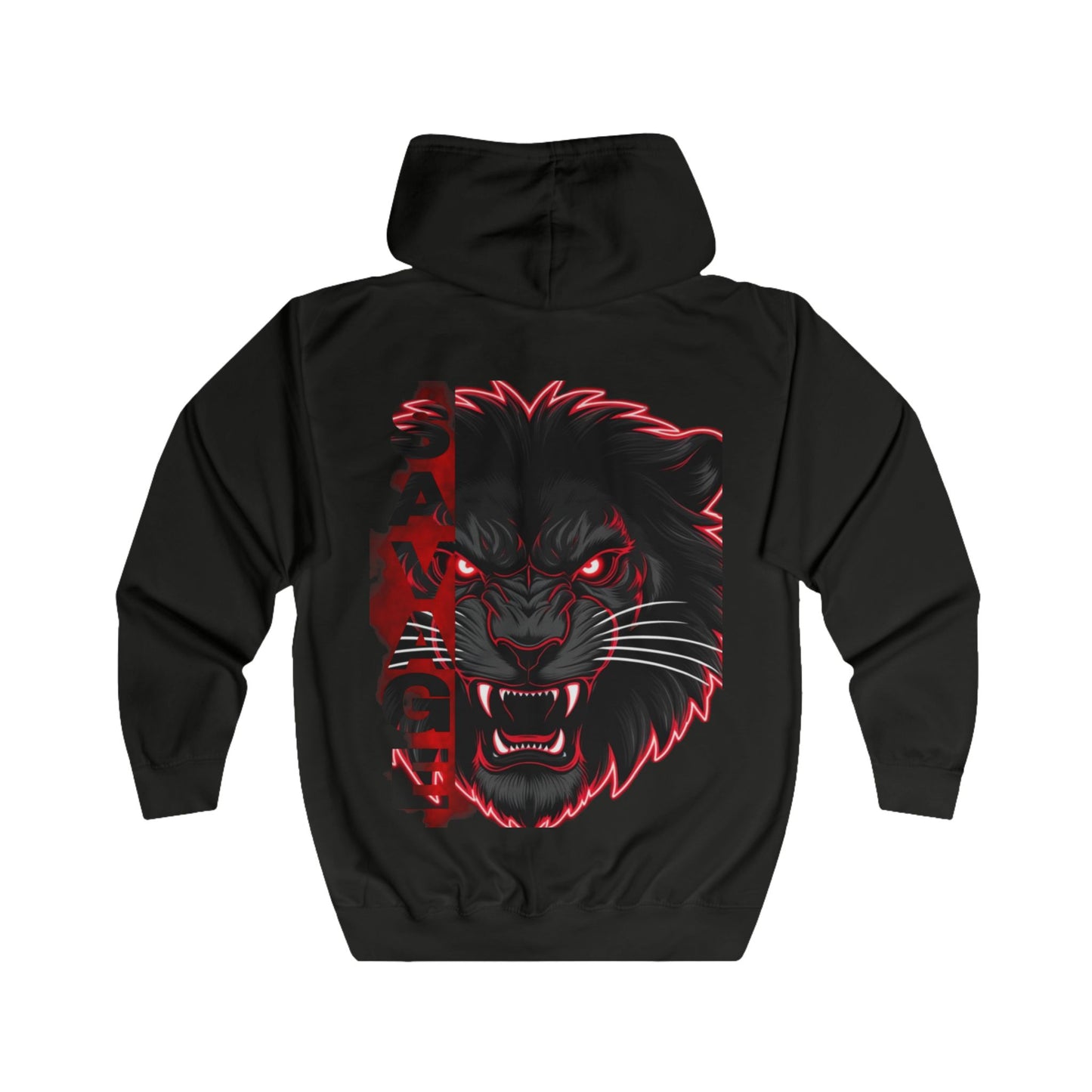 Savage Lion Full Zip Hoodie