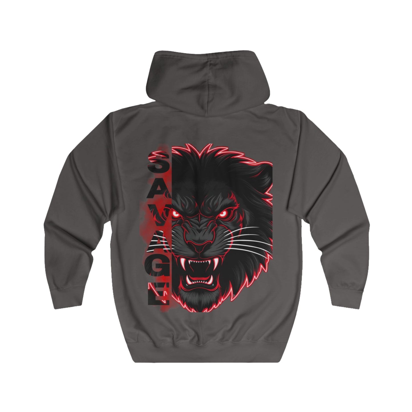Savage Lion Full Zip Hoodie