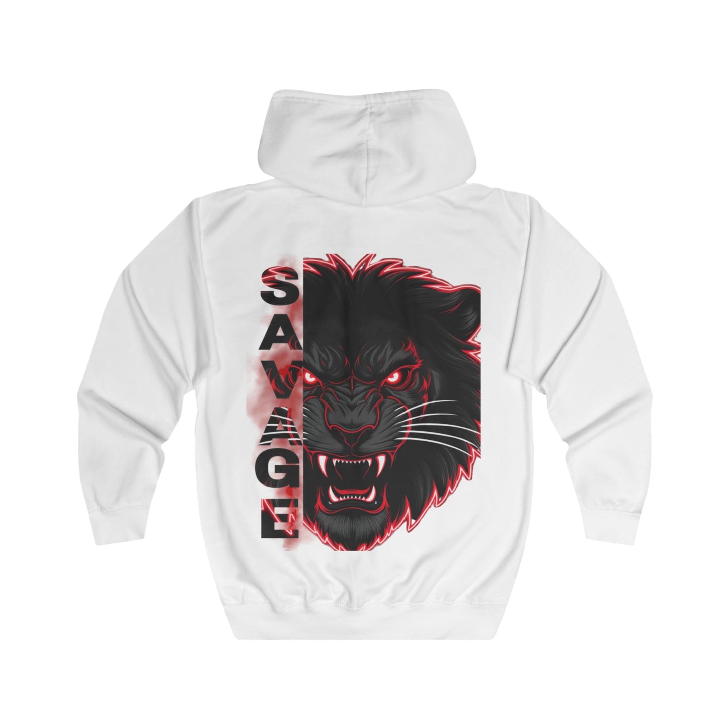 Savage Lion Full Zip Hoodie