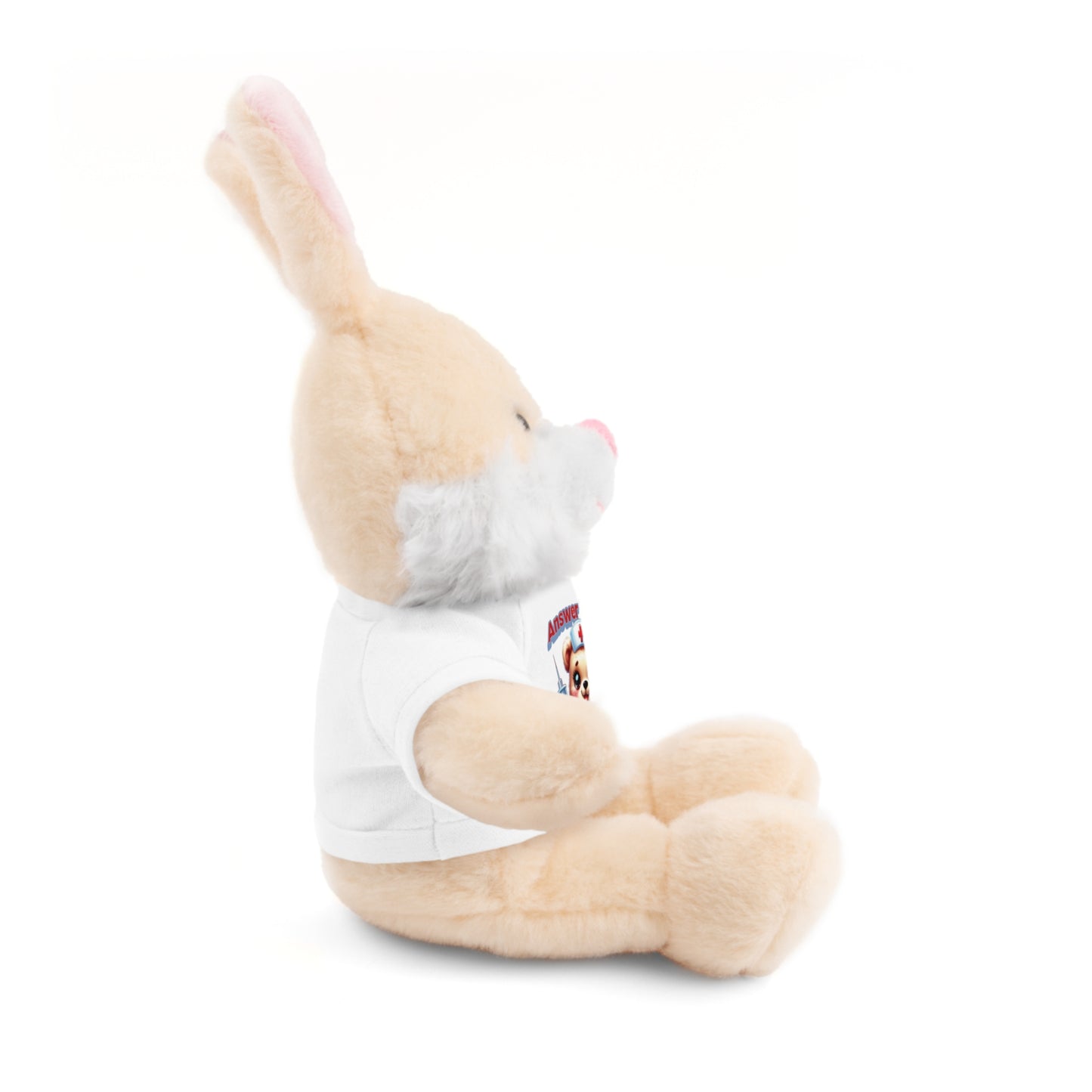 Answer The Call Stuffed Animals with Tee