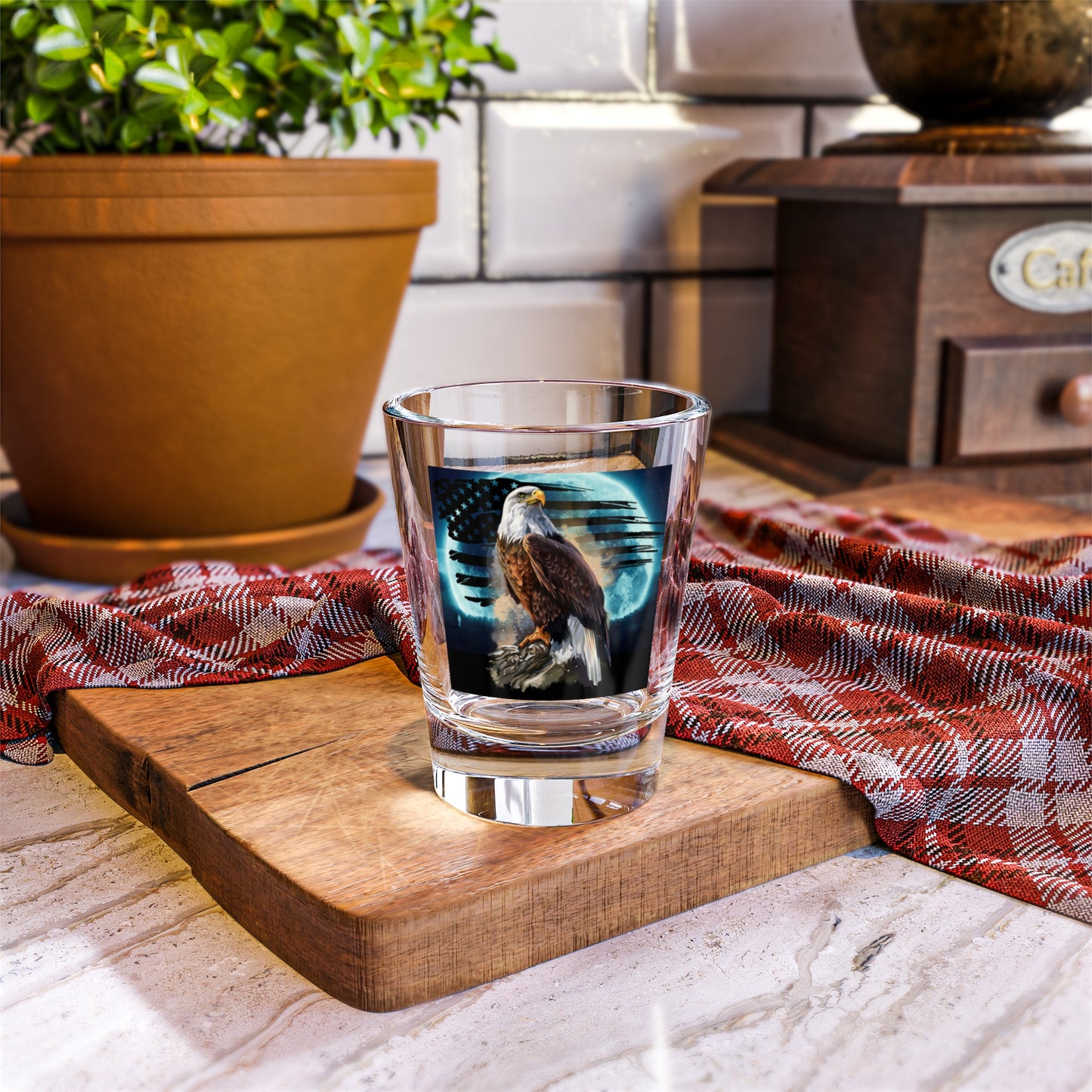 Proud American Shot Glass, 1.5oz
