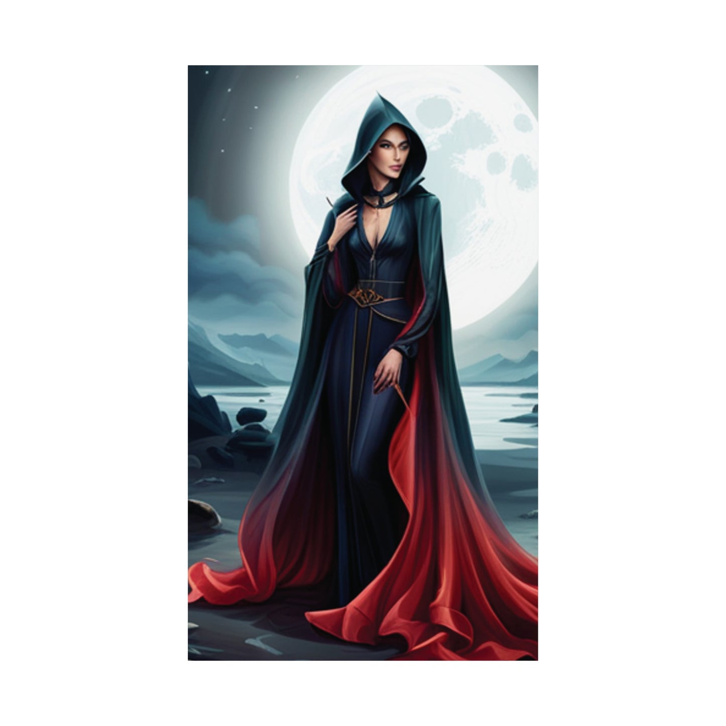 Scarlet Woman Matte Vertical Posters