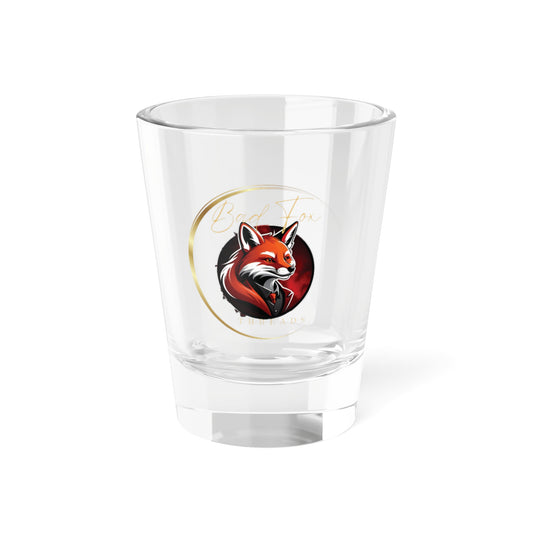 Bad Fox Threads Shot Glass, 1.5oz - Variant - Transparent