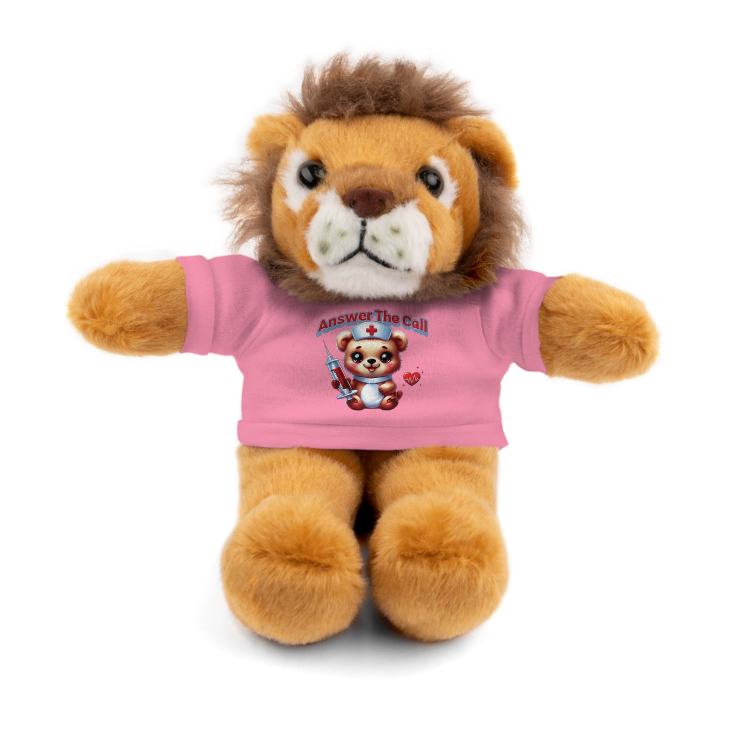 Answer The Call Stuffed Animals with Tee