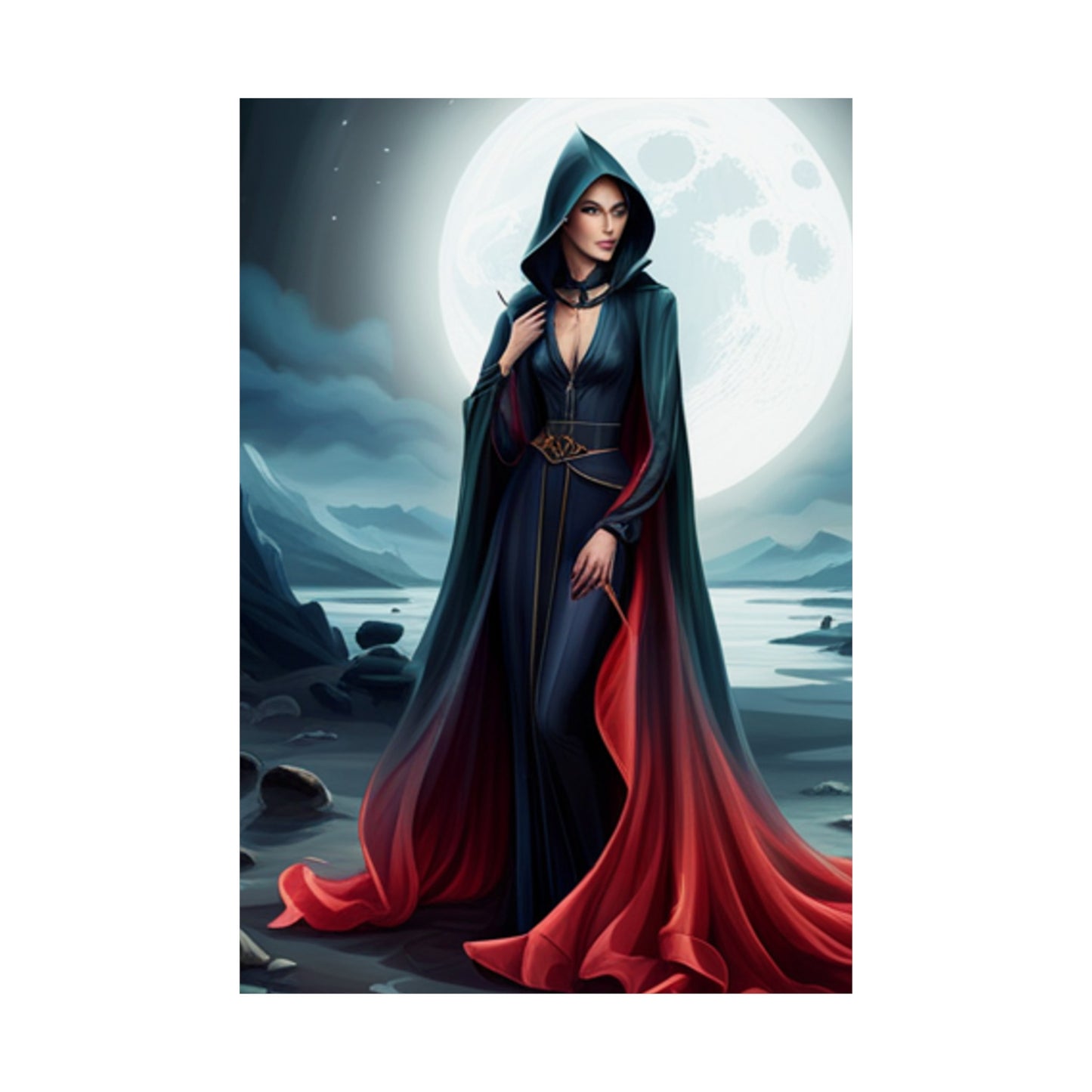 The Scarlet Woman Matte Vertical Posters