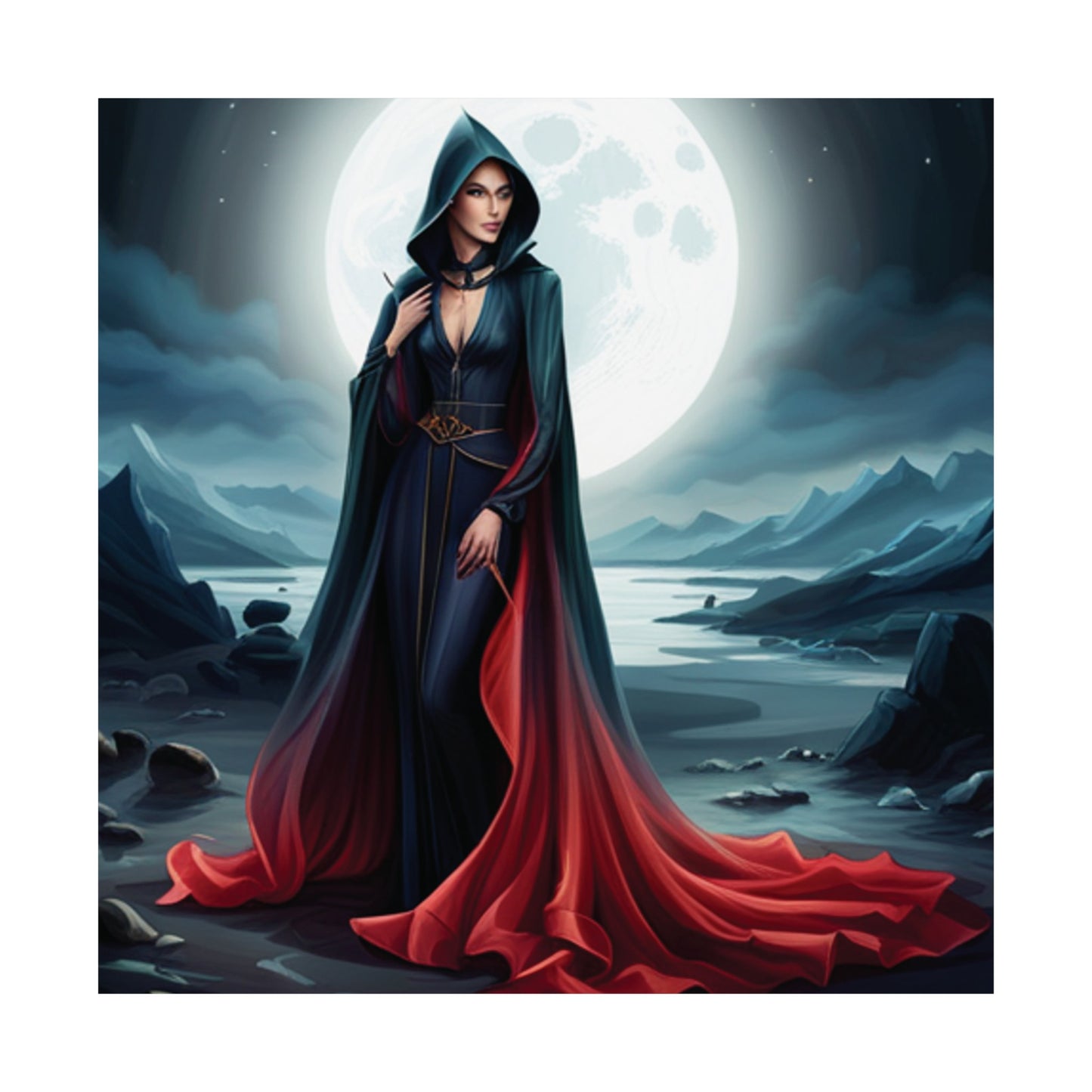 Scarlet Woman Matte Vertical Posters