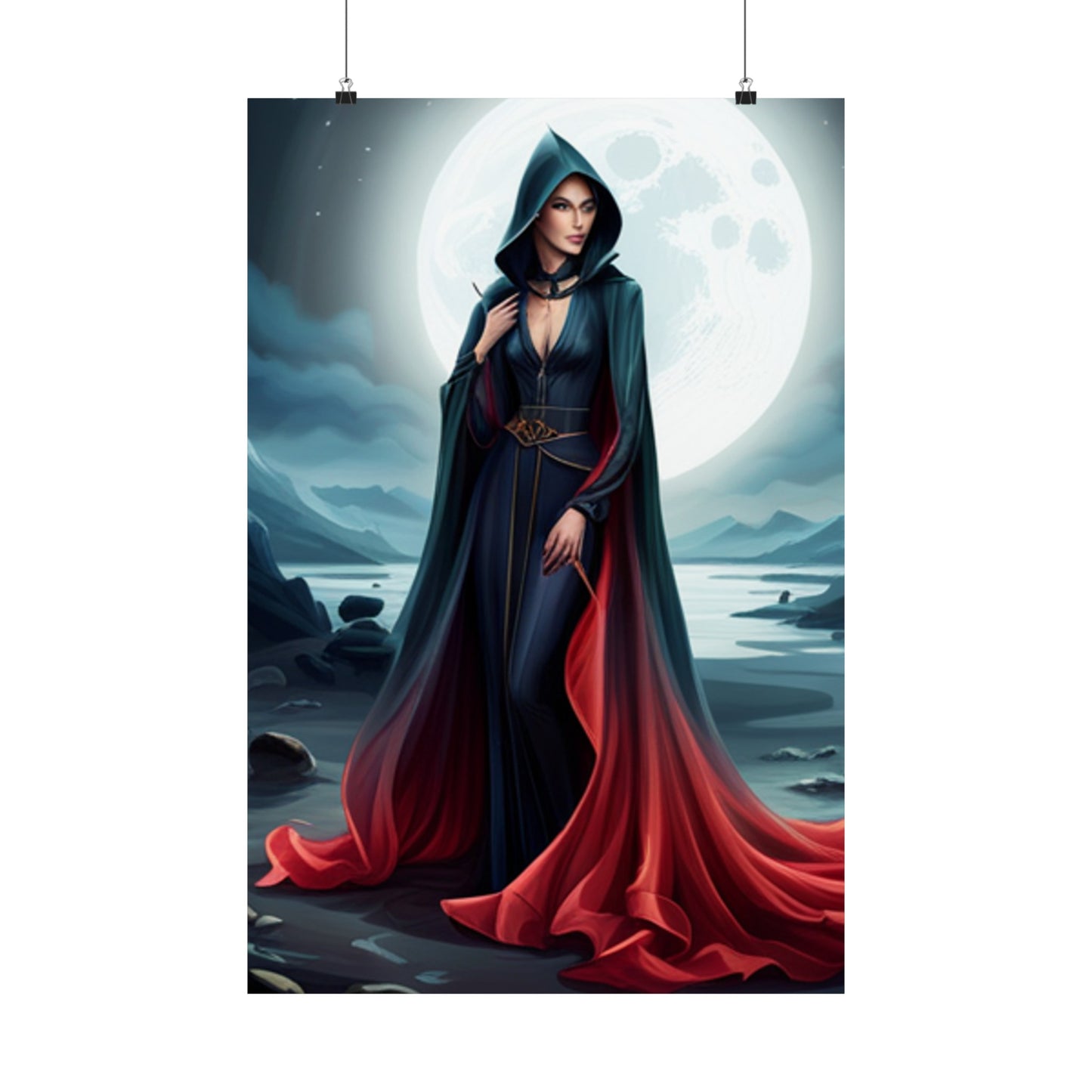 The Scarlet Woman Matte Vertical Posters