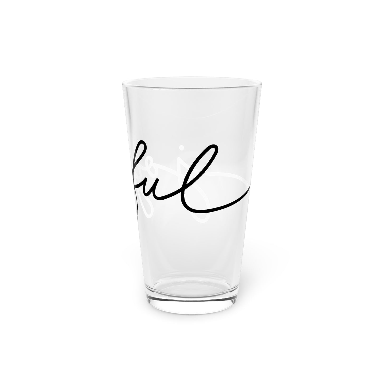 Joyfull Pint Glass, 16oz