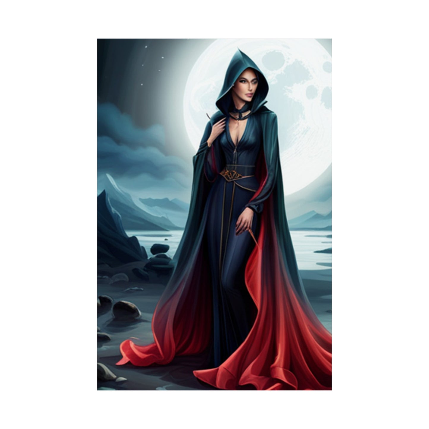 The Scarlet Woman Matte Vertical Posters