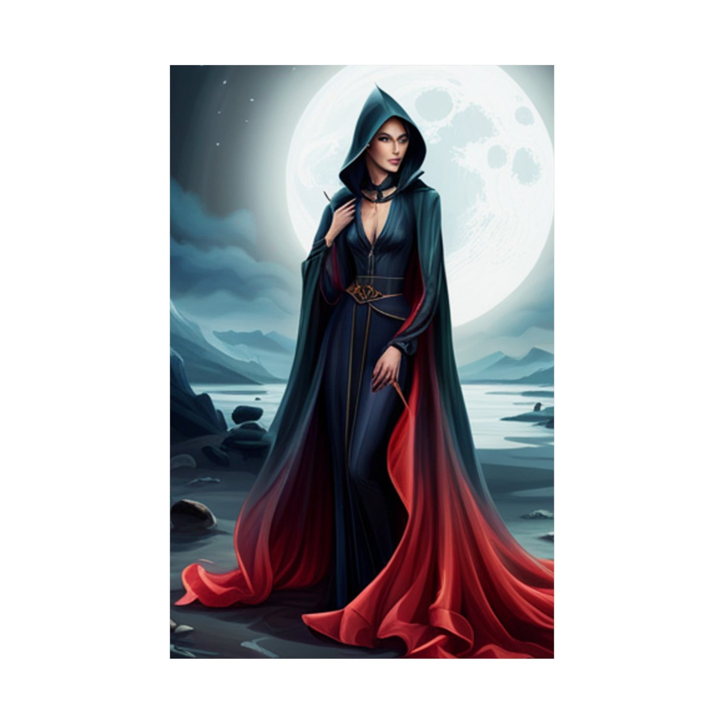 The Scarlet Woman Matte Vertical Posters