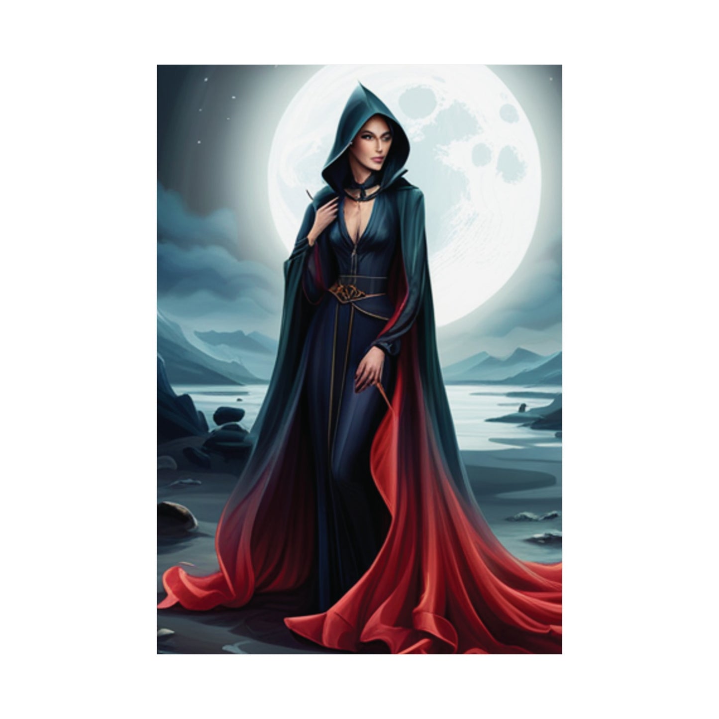 Scarlet Woman Matte Vertical Posters