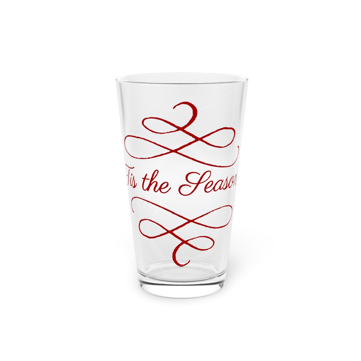 'Tis The Season Pint Glass, 16oz