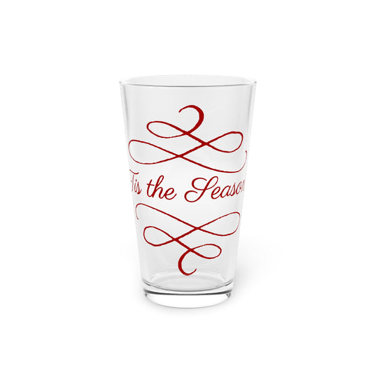 'Tis The Season Pint Glass, 16oz