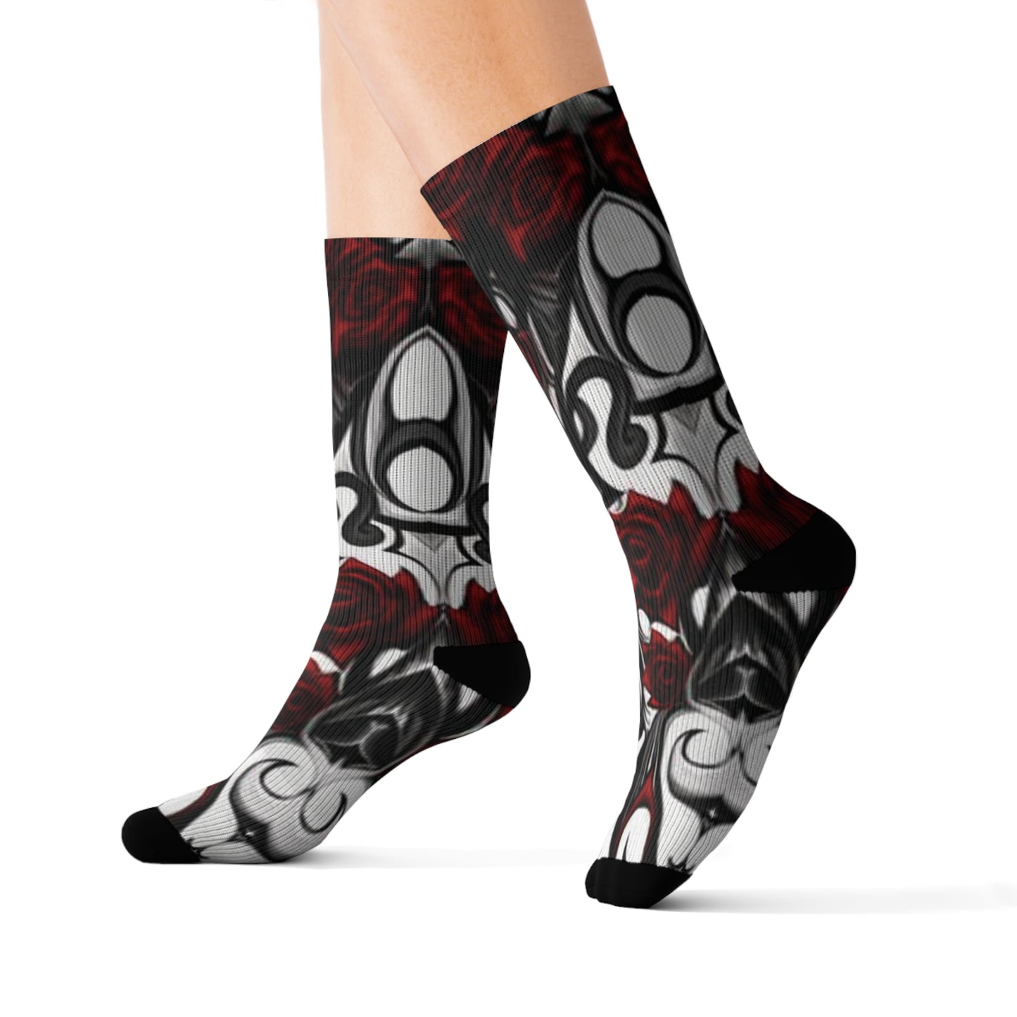 Tribal Rose Socks