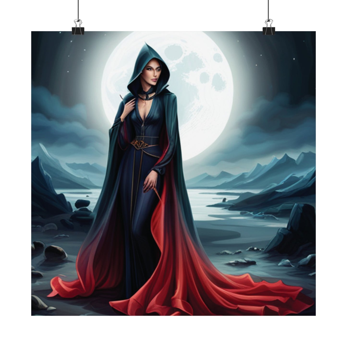 Scarlet Woman Matte Vertical Posters