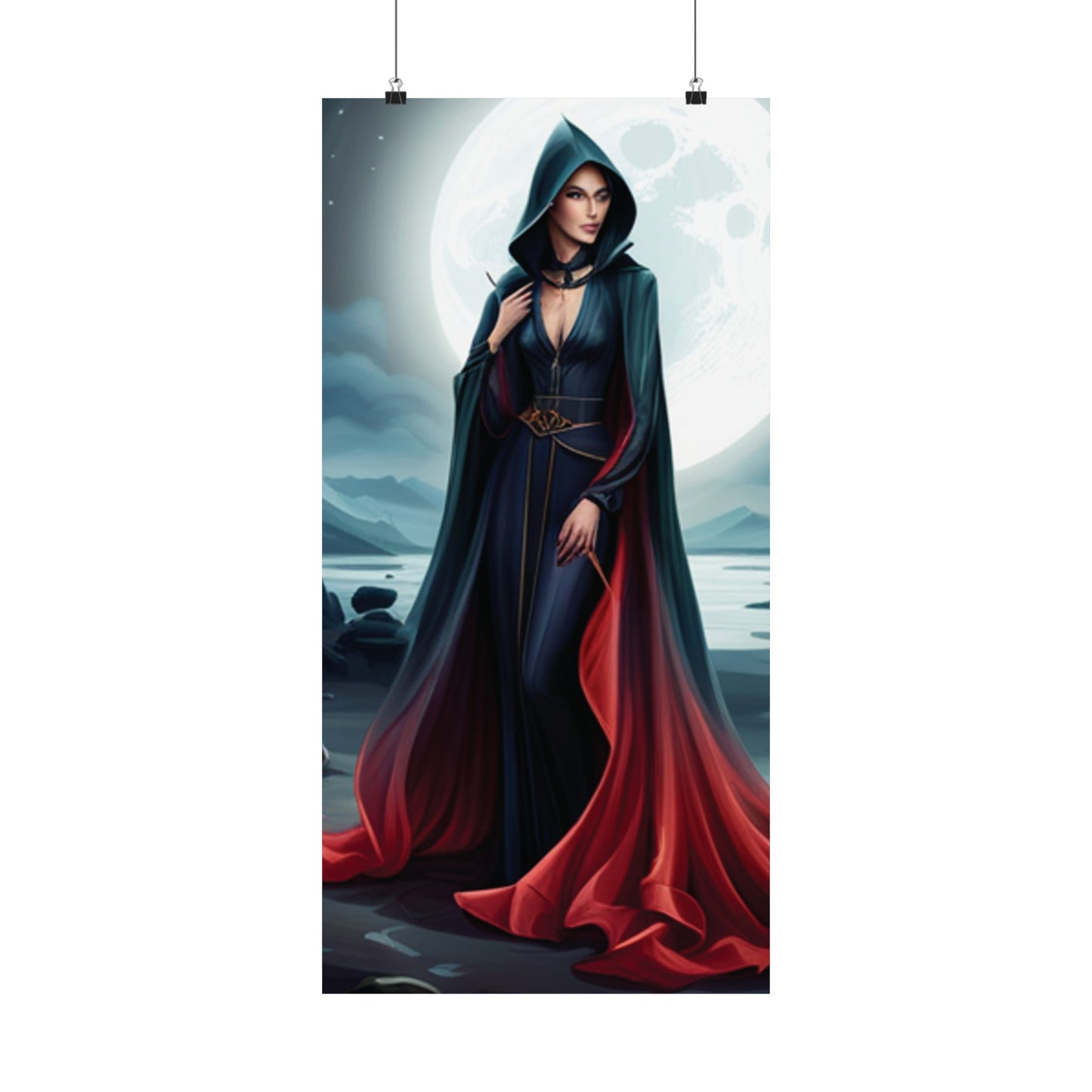 Scarlet Woman Matte Vertical Posters