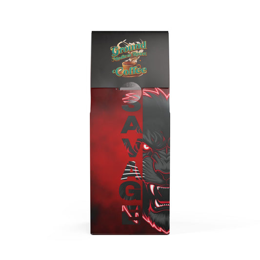 Savage Lion (Ground) (Medium Roast) by "Bad Fox Threads"