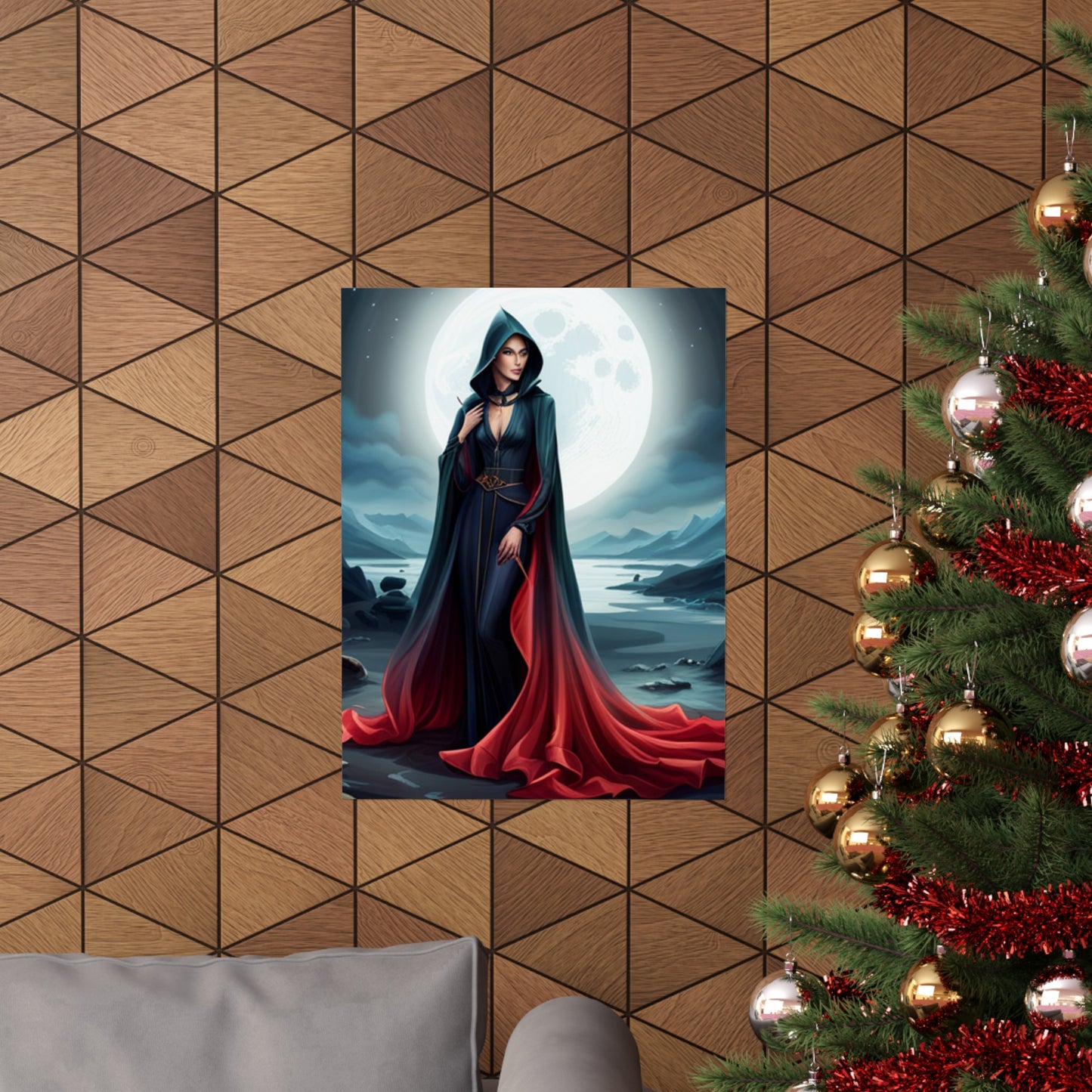 The Scarlet Woman Matte Vertical Posters