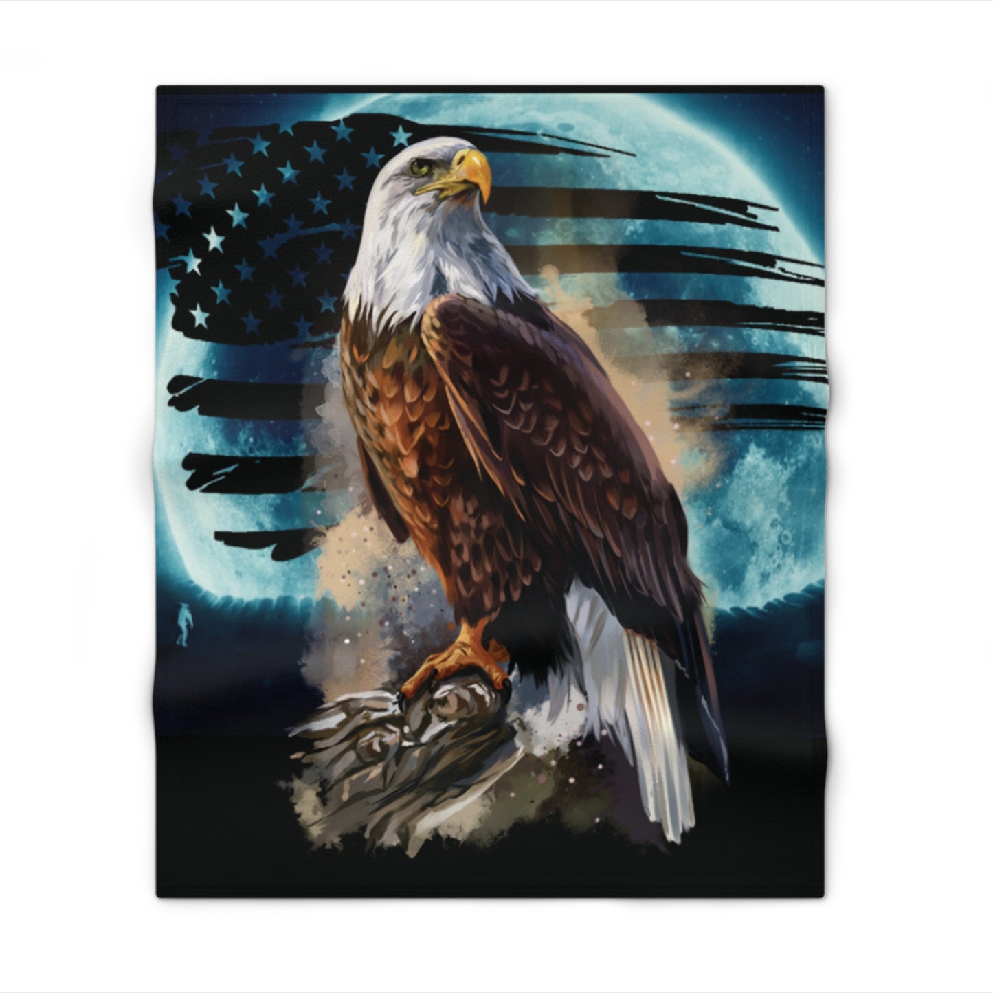 American Eagle Throw Blanket