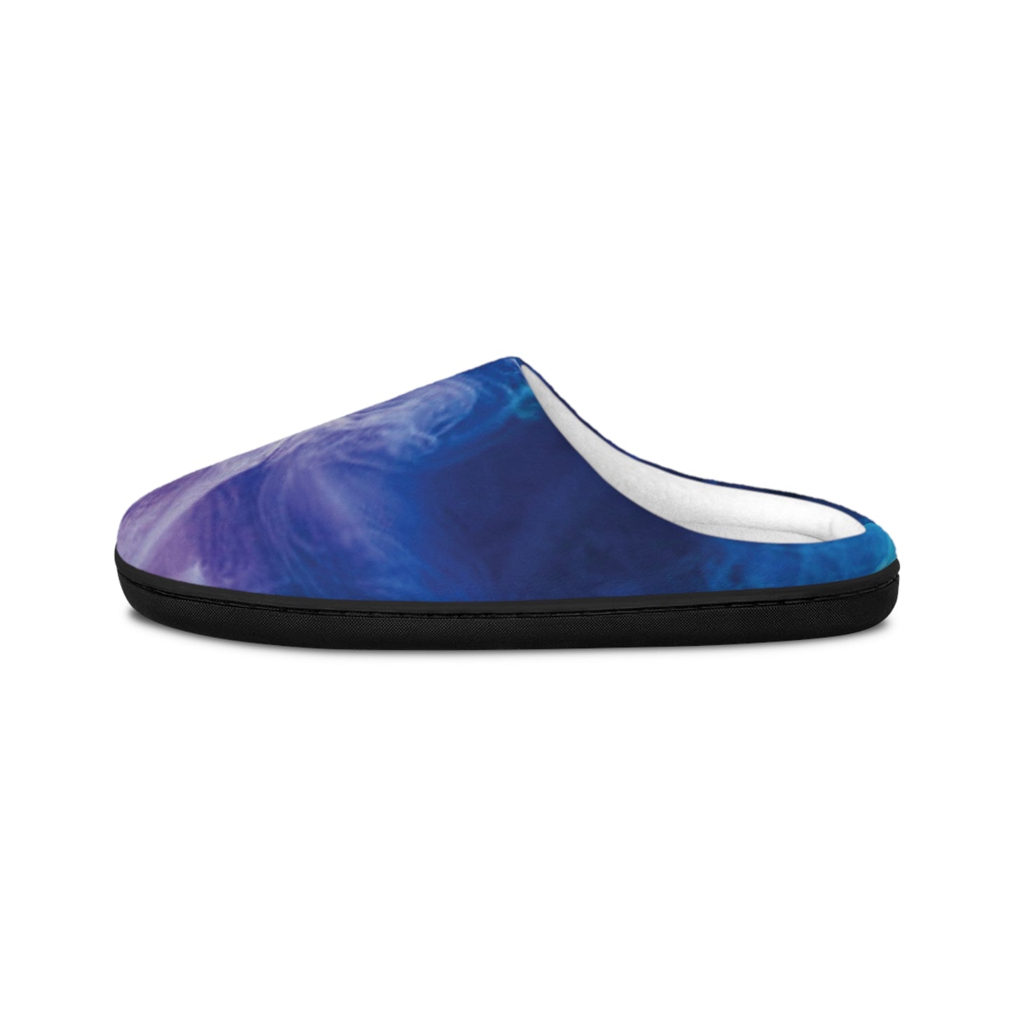 Men's Blue Marble sky Print Indoor Slippers