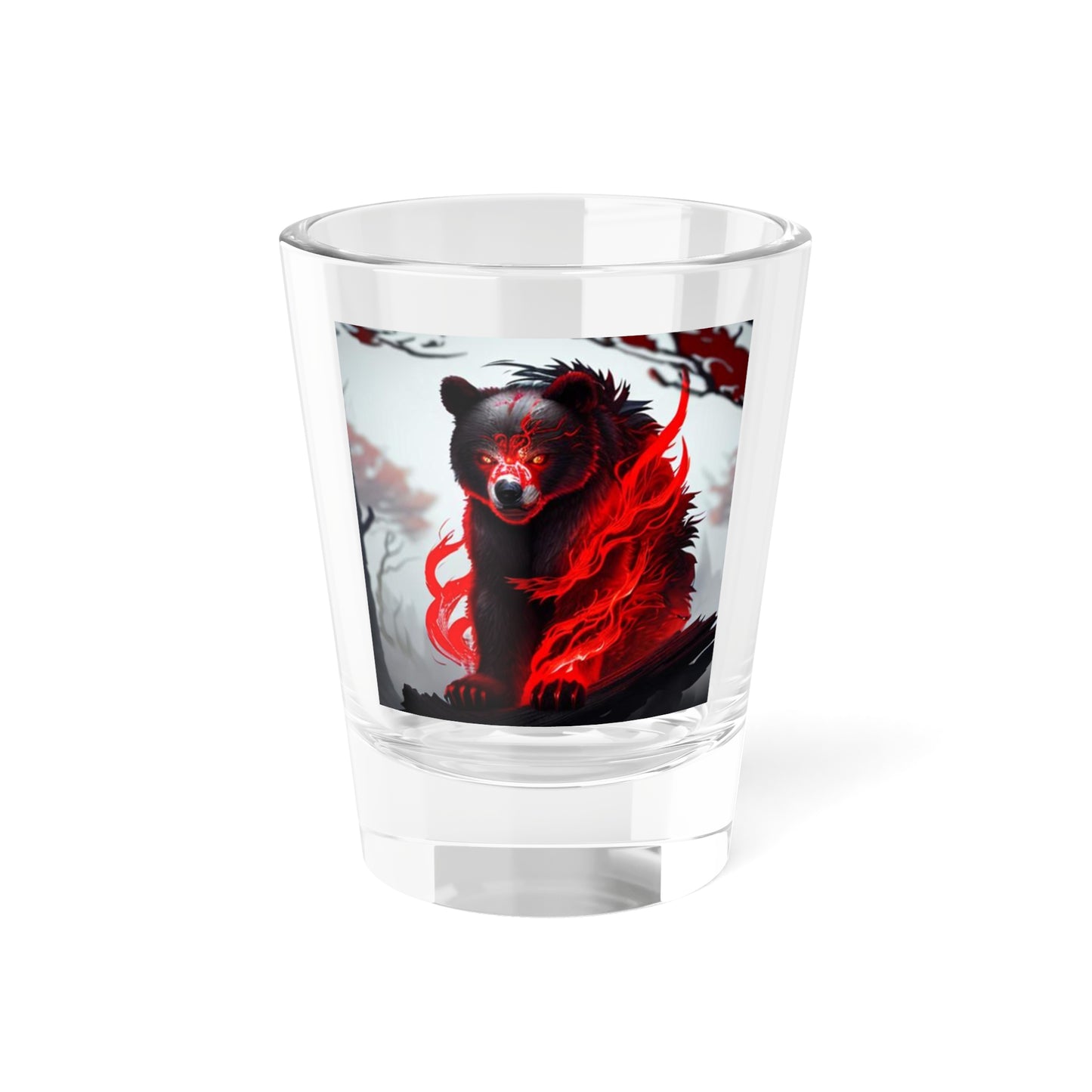 Tribal Bear Shot Glass, 1.5oz