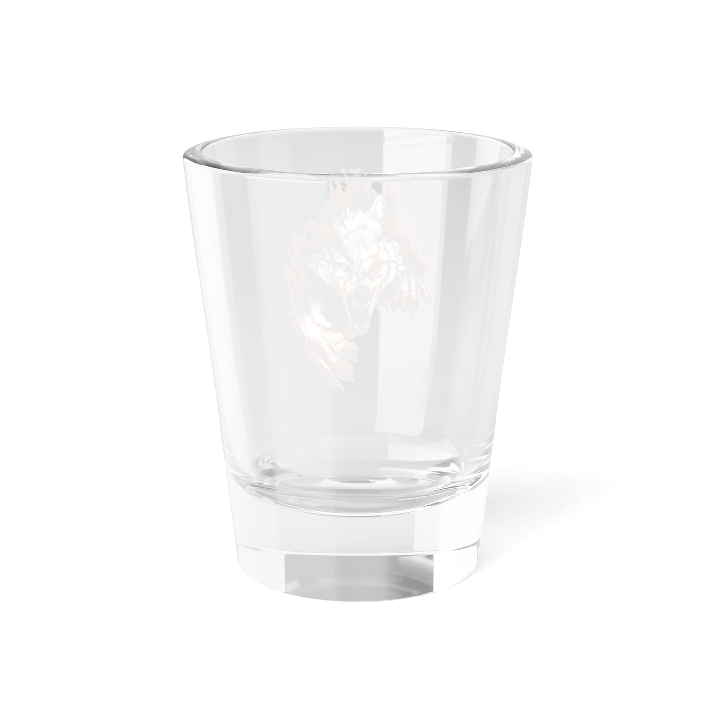 Blood Wolf Shot Glass, 1.5oz