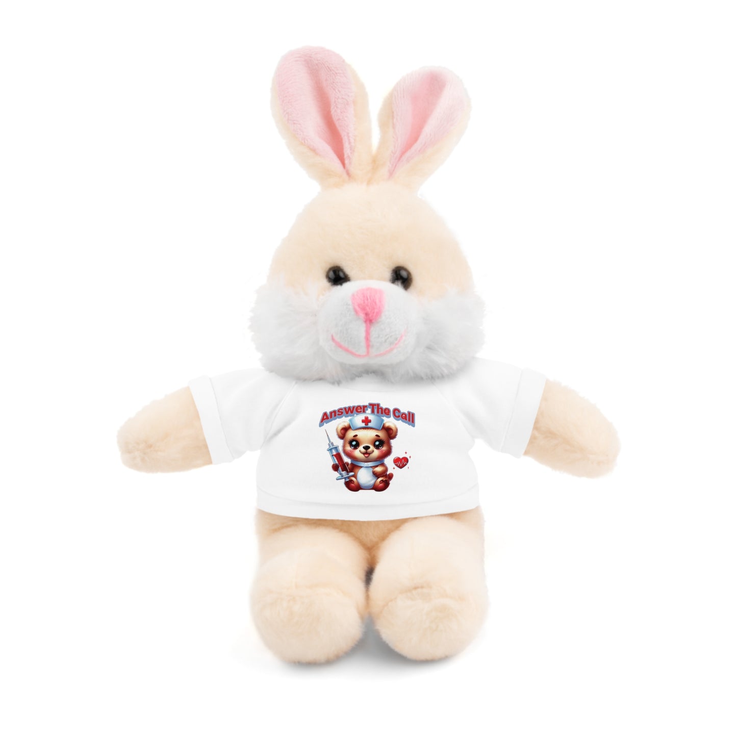 Answer The Call Stuffed Animals with Tee