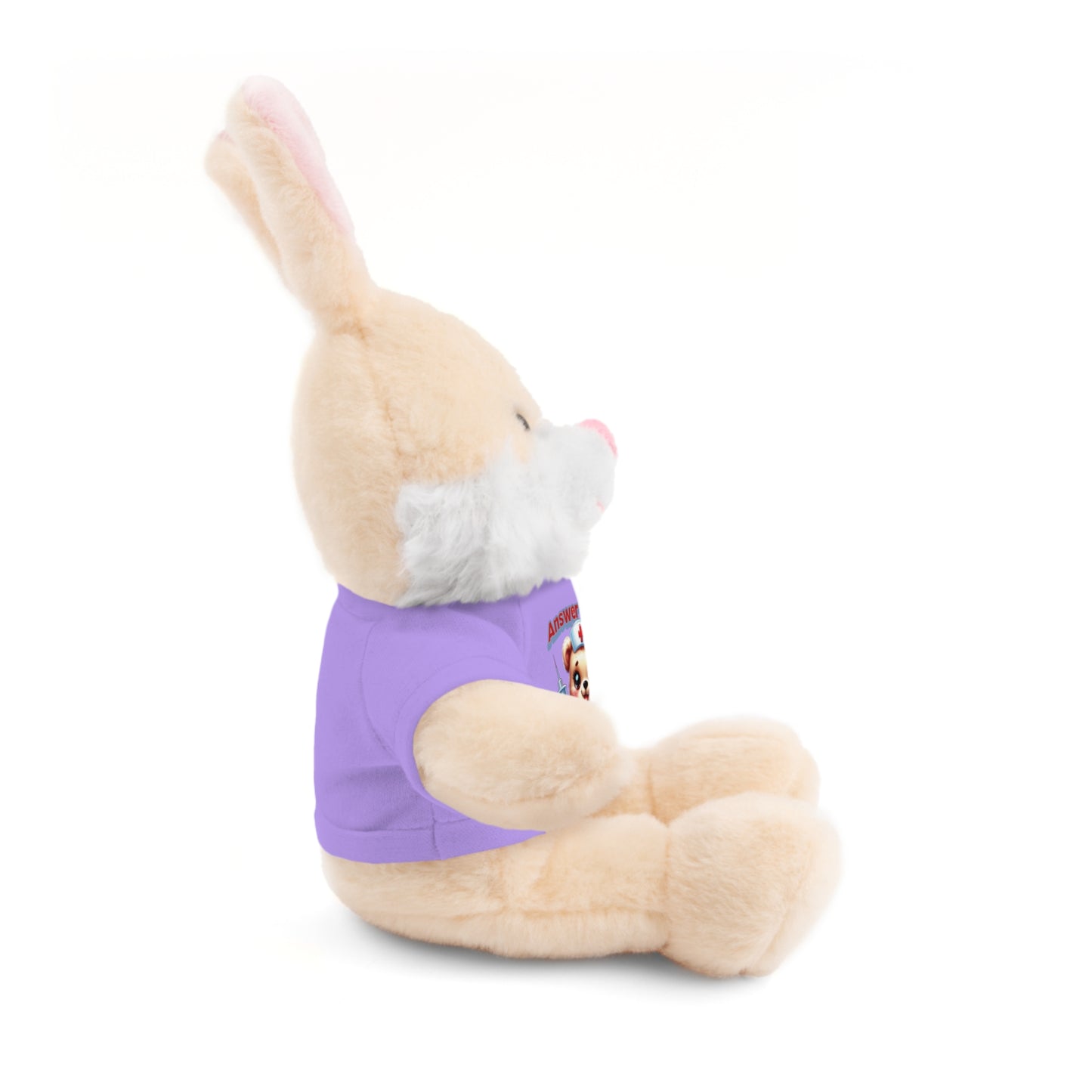 Answer The Call Stuffed Animals with Tee