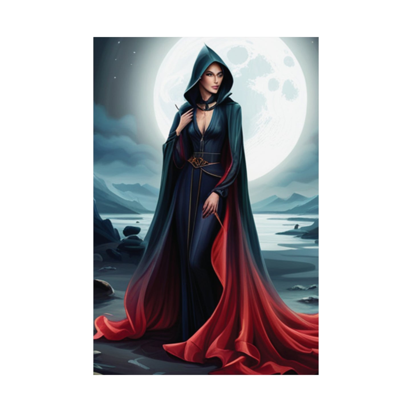 Scarlet Woman Matte Vertical Posters