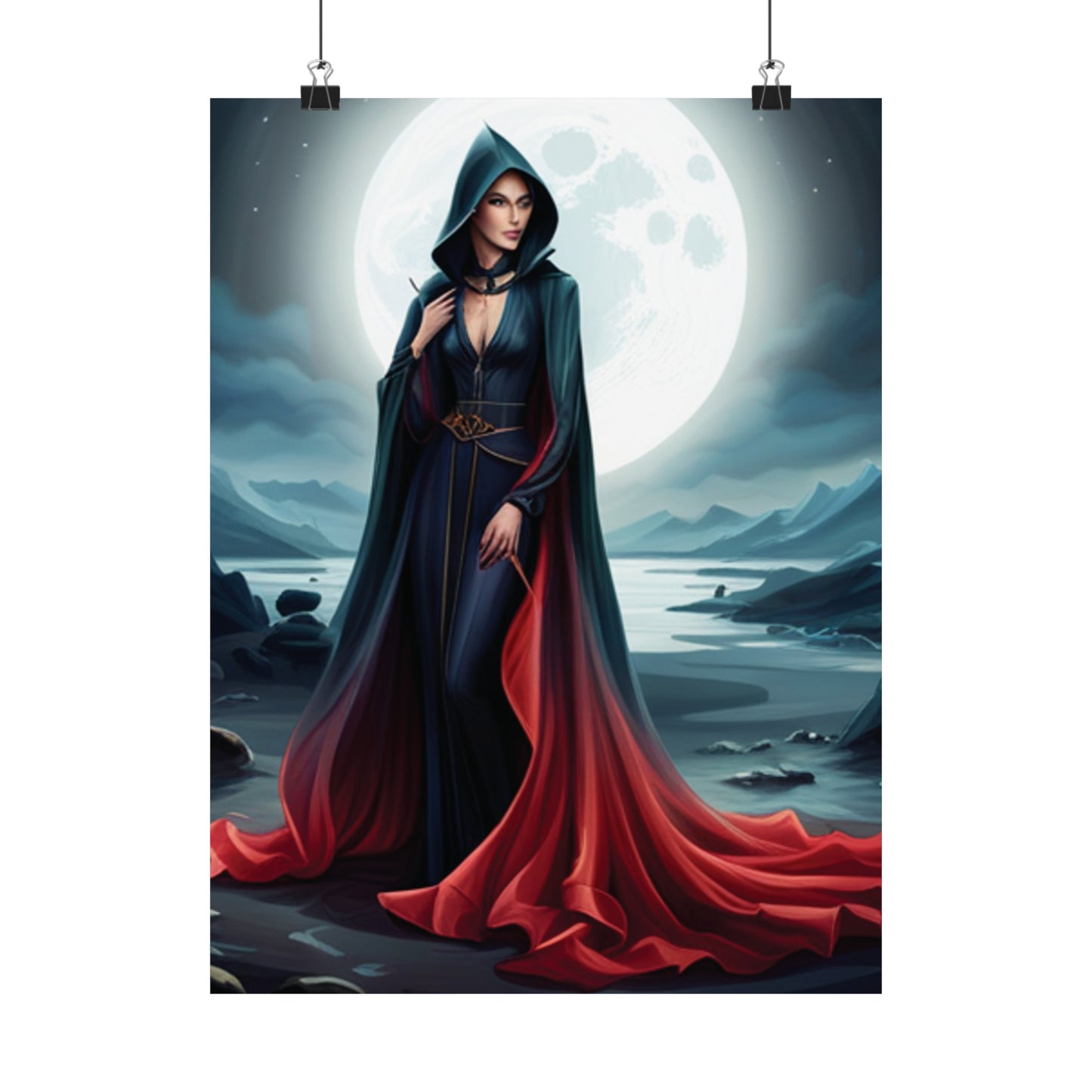 Scarlet Woman Matte Vertical Posters