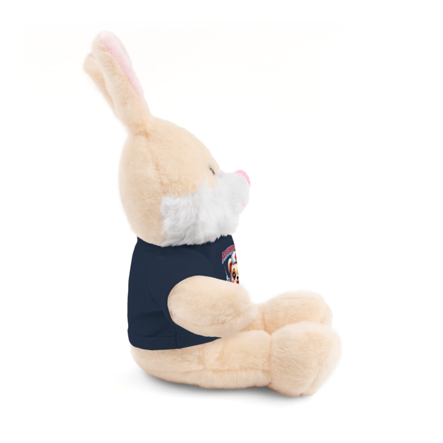 Answer The Call Stuffed Animals with Tee