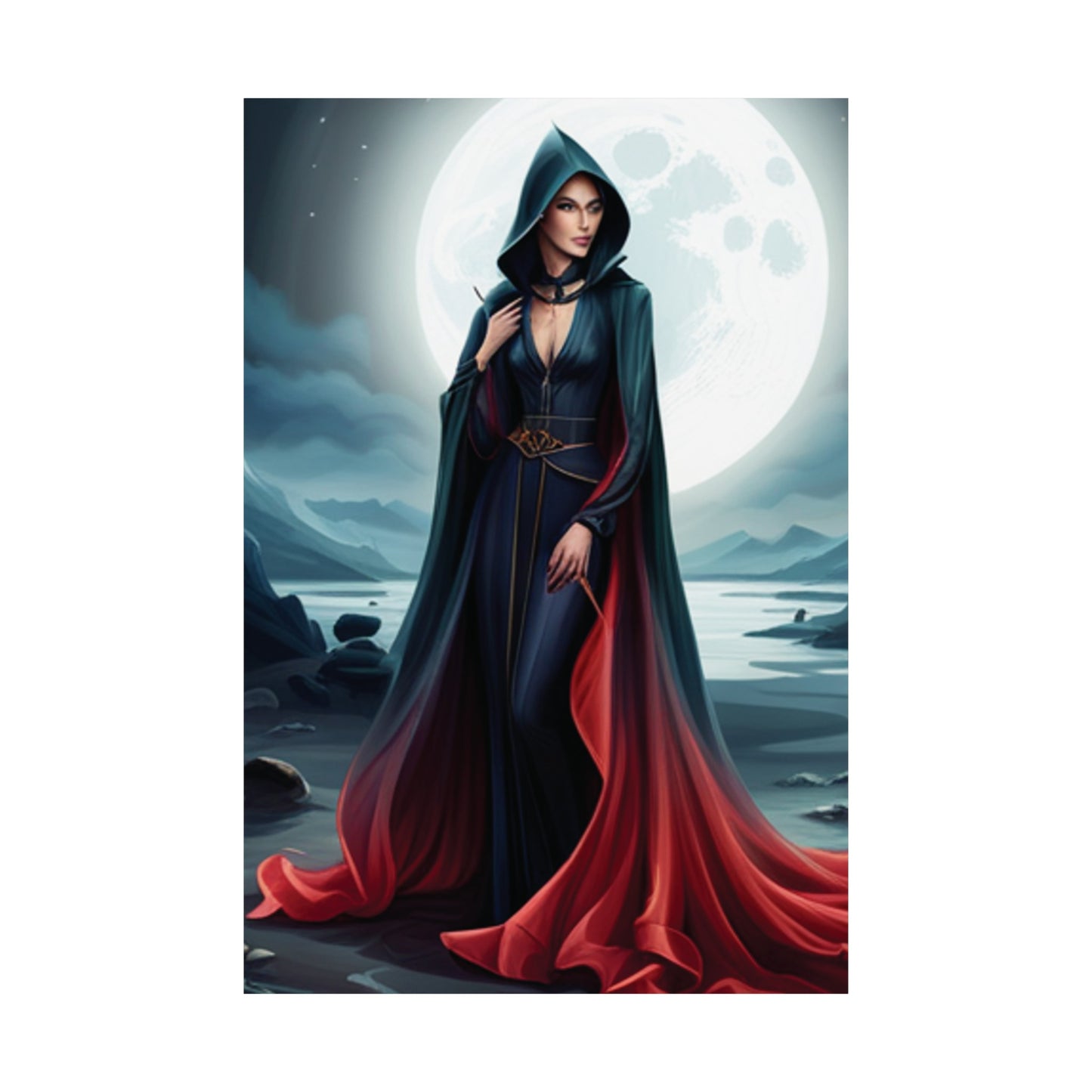 Scarlet Woman Matte Vertical Posters