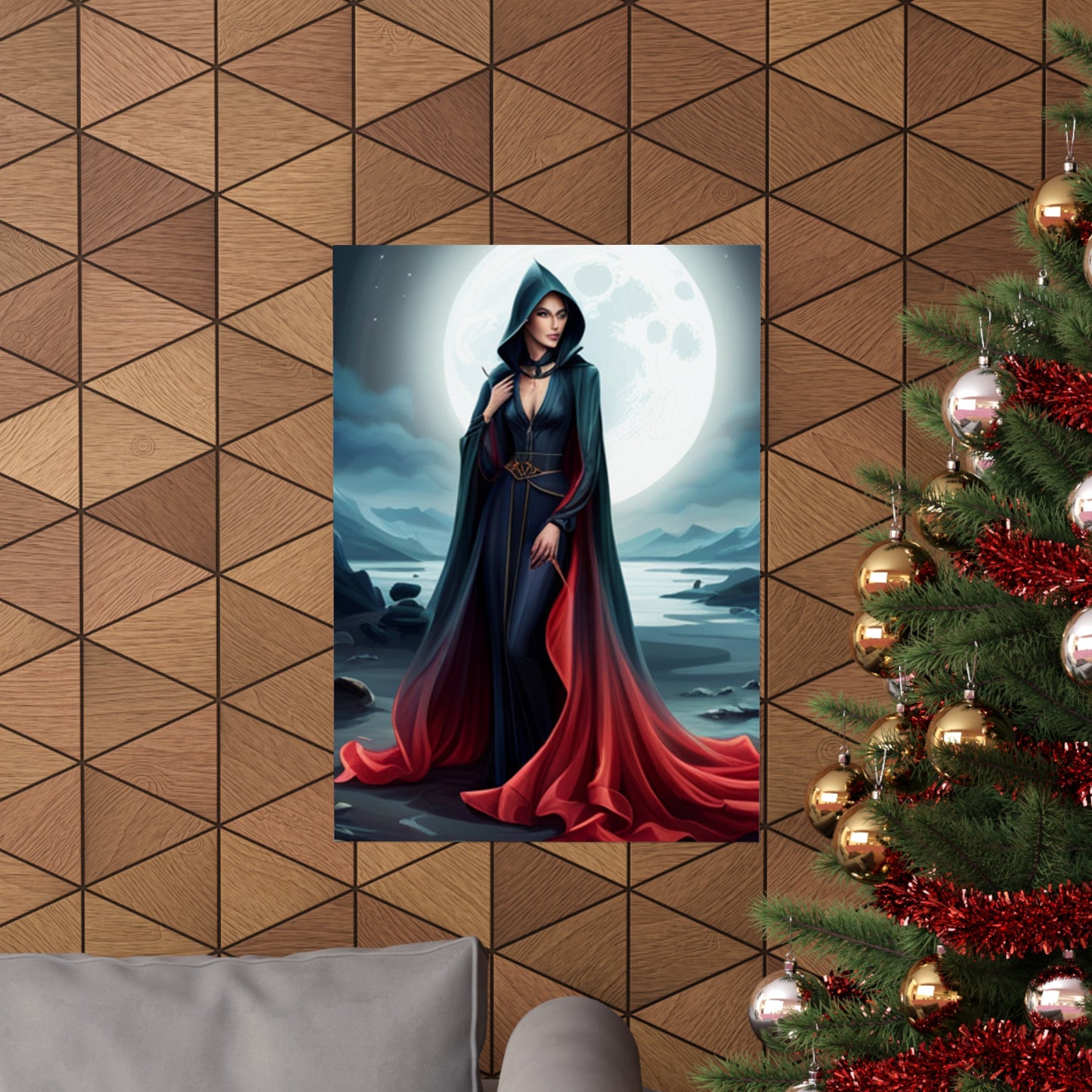 The Scarlet Woman Matte Vertical Posters