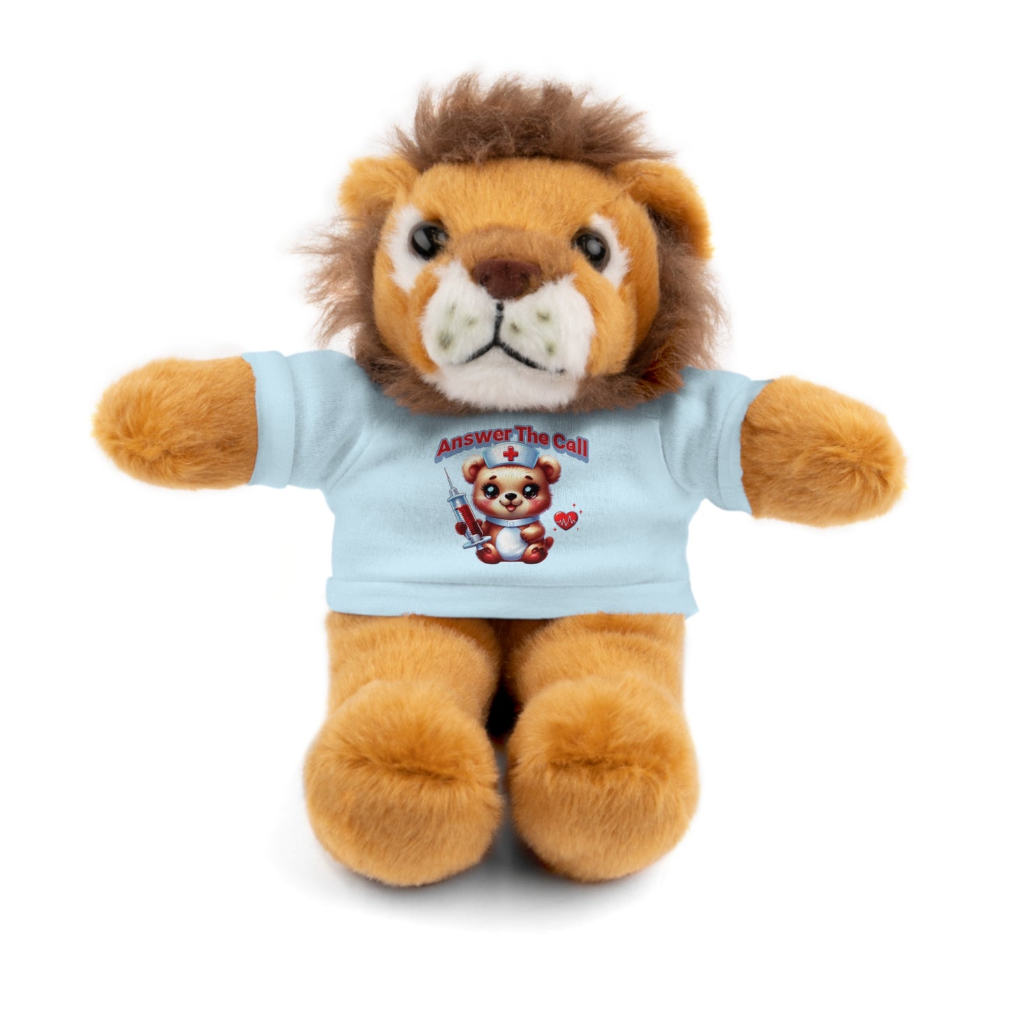 Answer The Call Stuffed Animals with Tee