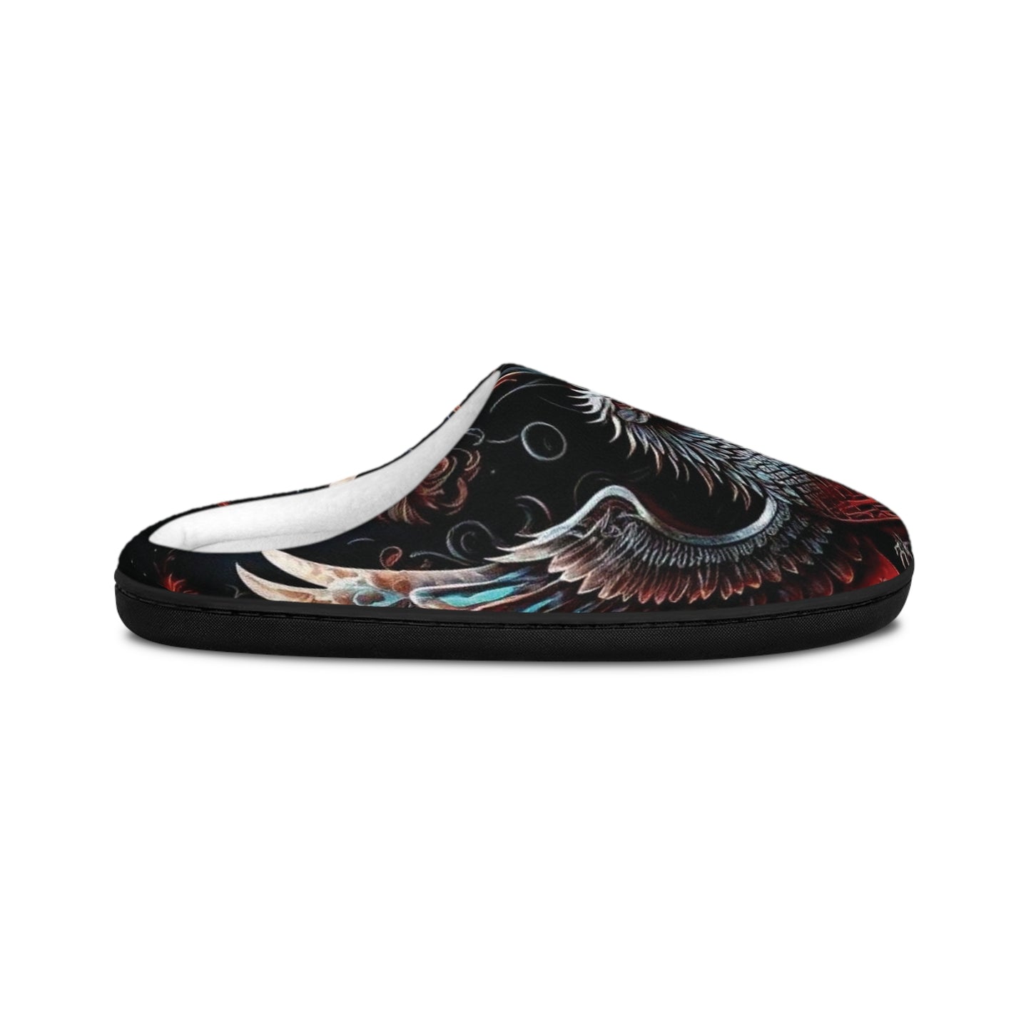 Men's Phoenix Print Indoor Slippers