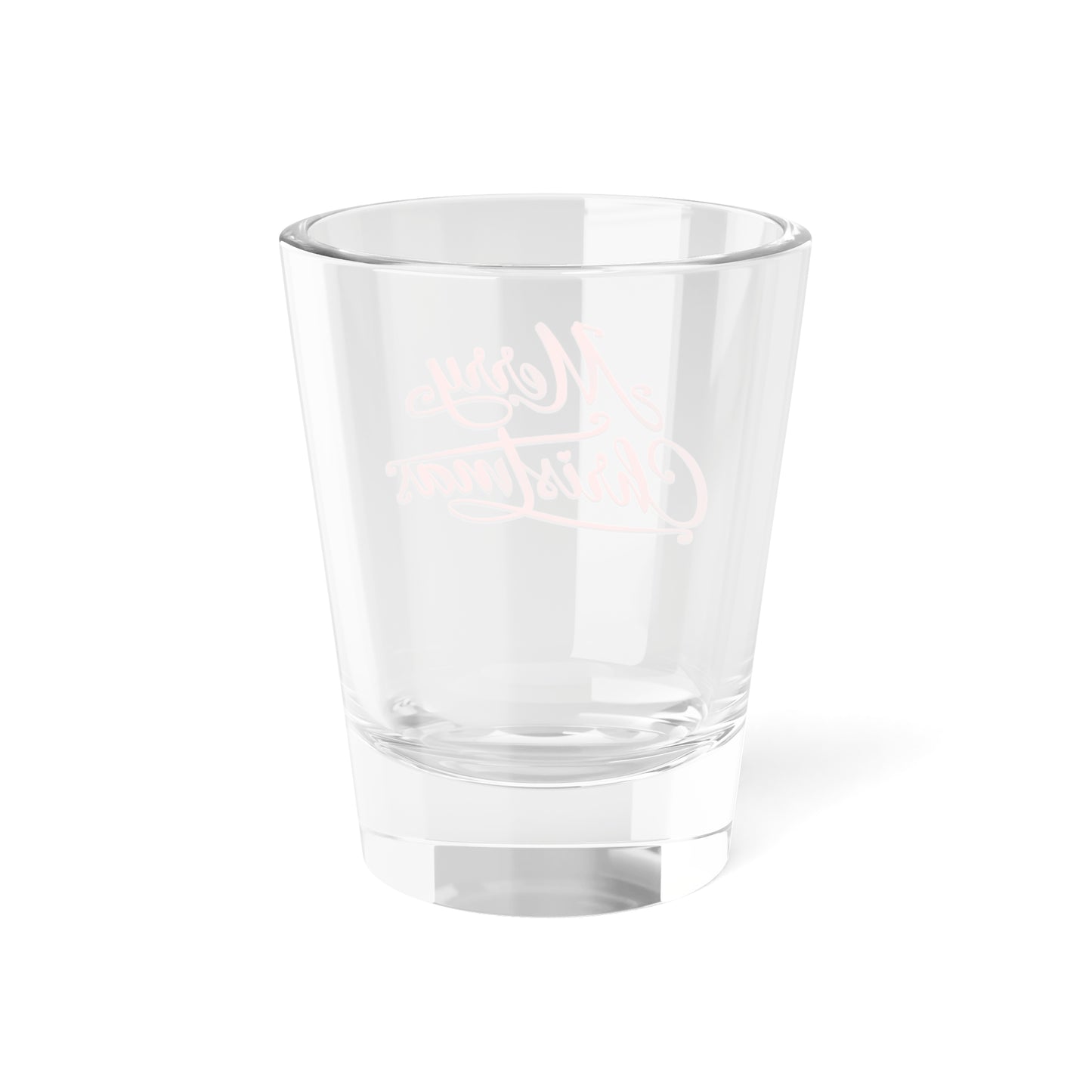 Merry Christmas Shot Glass, 1.5oz