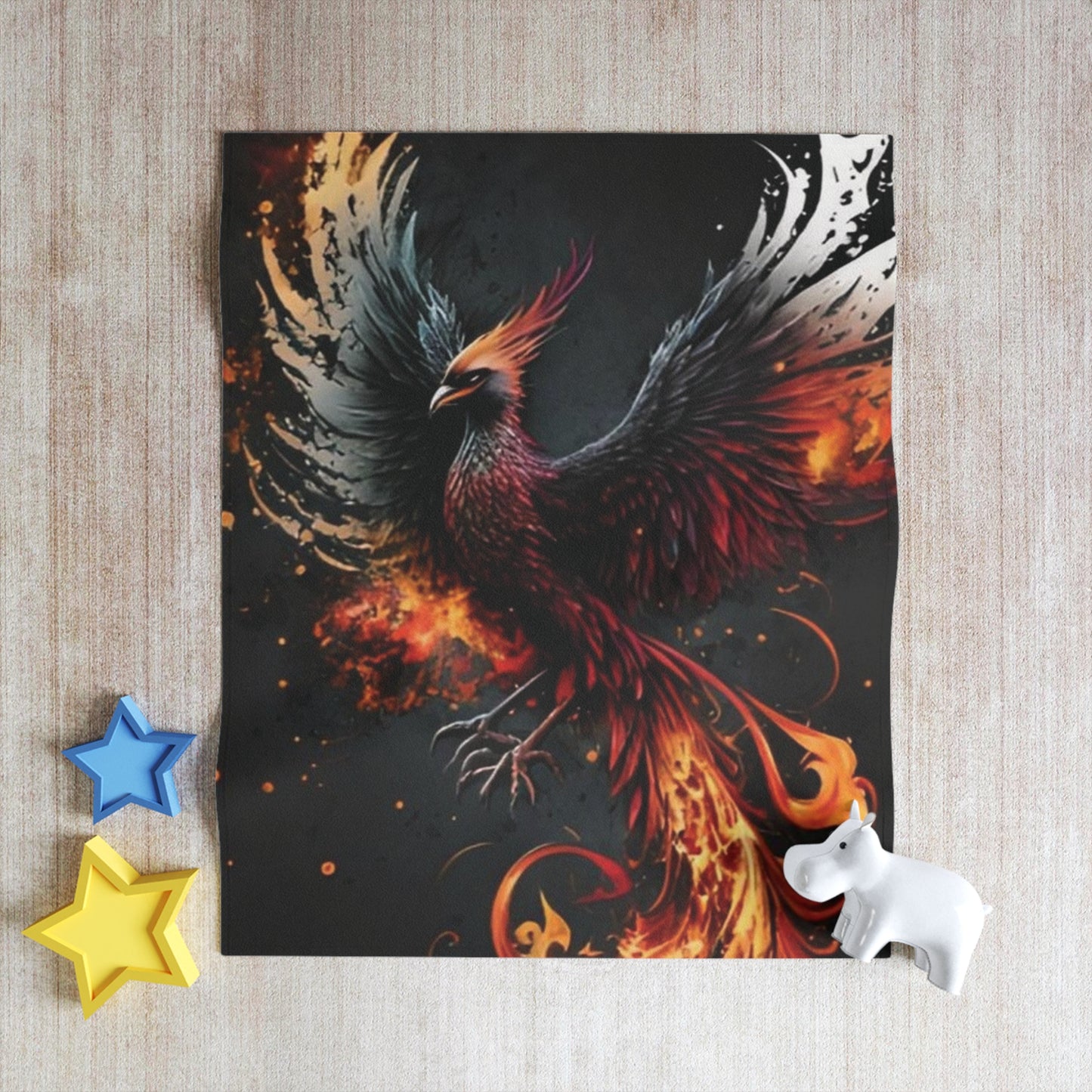 Phoenix Throw Blanket