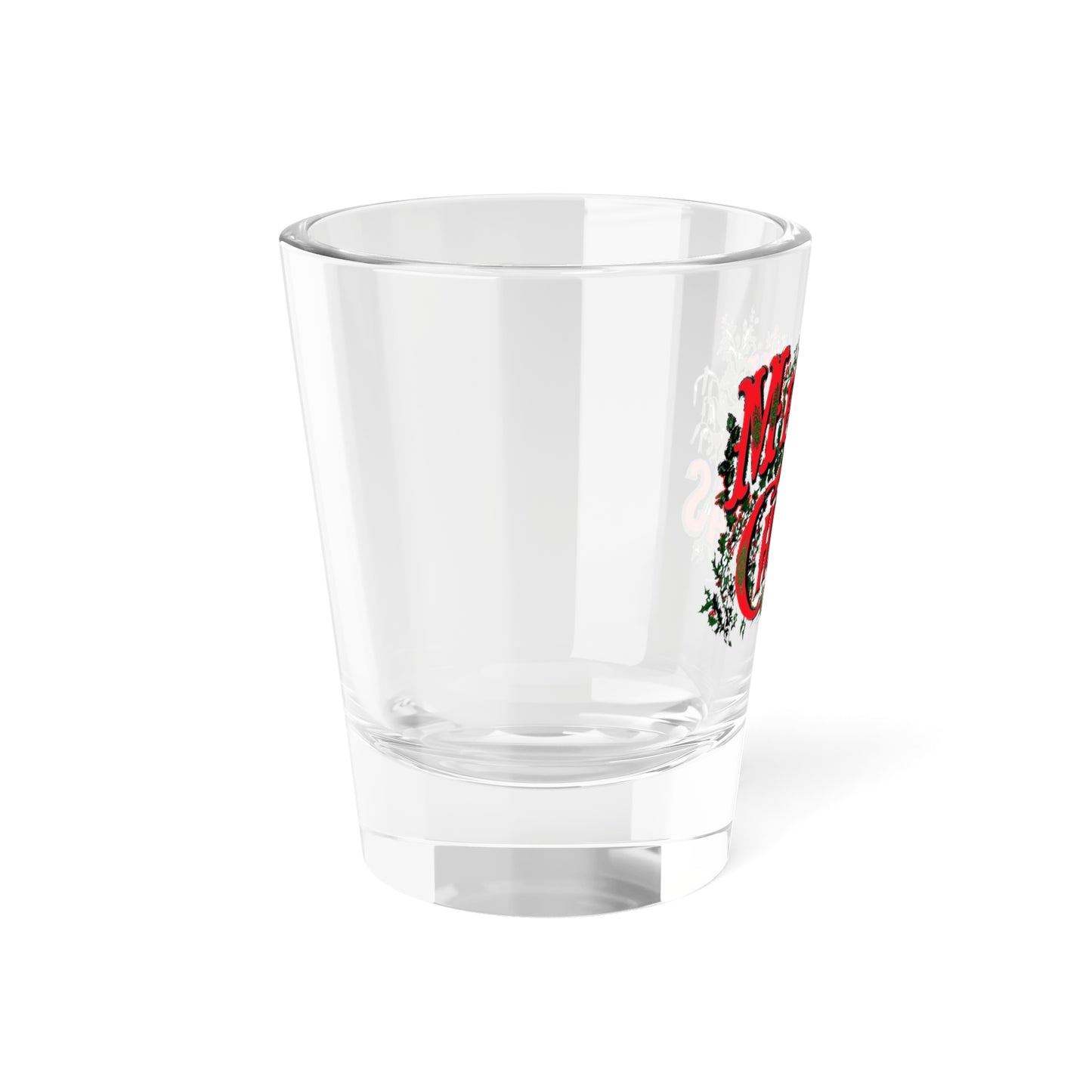 Merry Christmas Shot Glass, 1.5oz