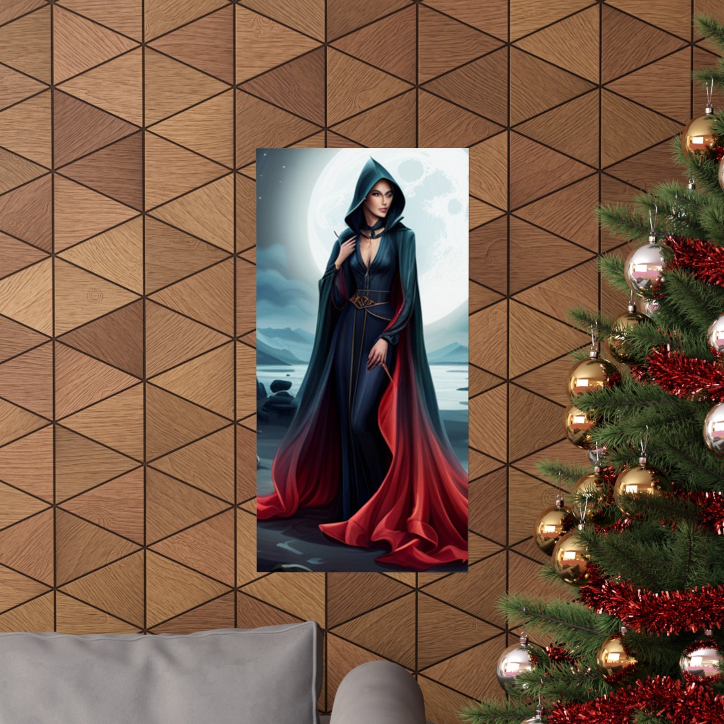 The Scarlet Woman Matte Vertical Posters