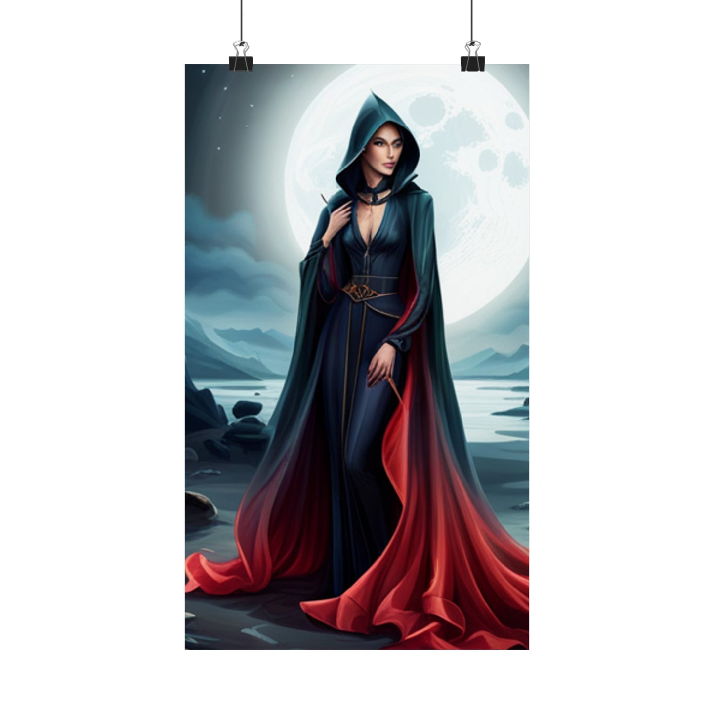 The Scarlet Woman Matte Vertical Posters