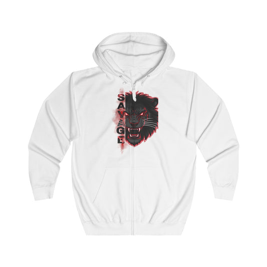 Savage Lion Full Zip Hoodie