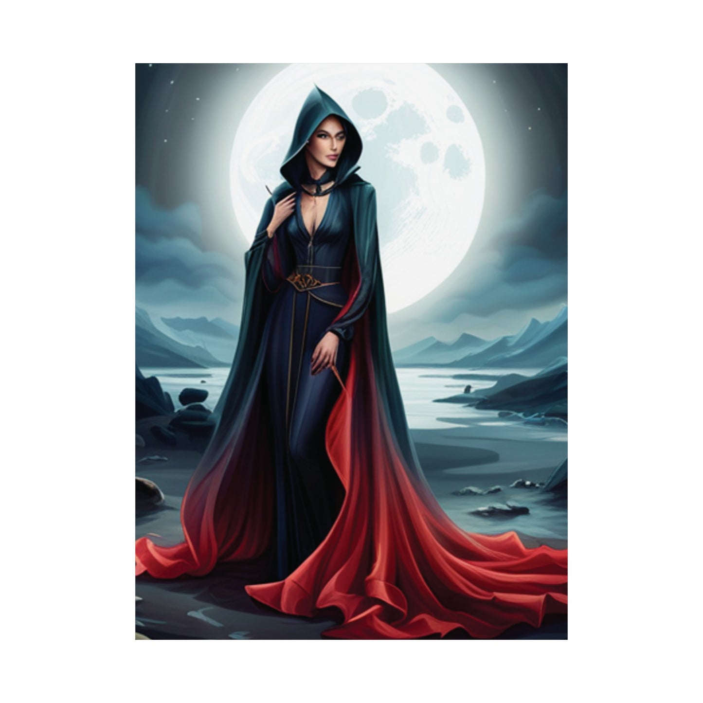 Scarlet Woman Matte Vertical Posters