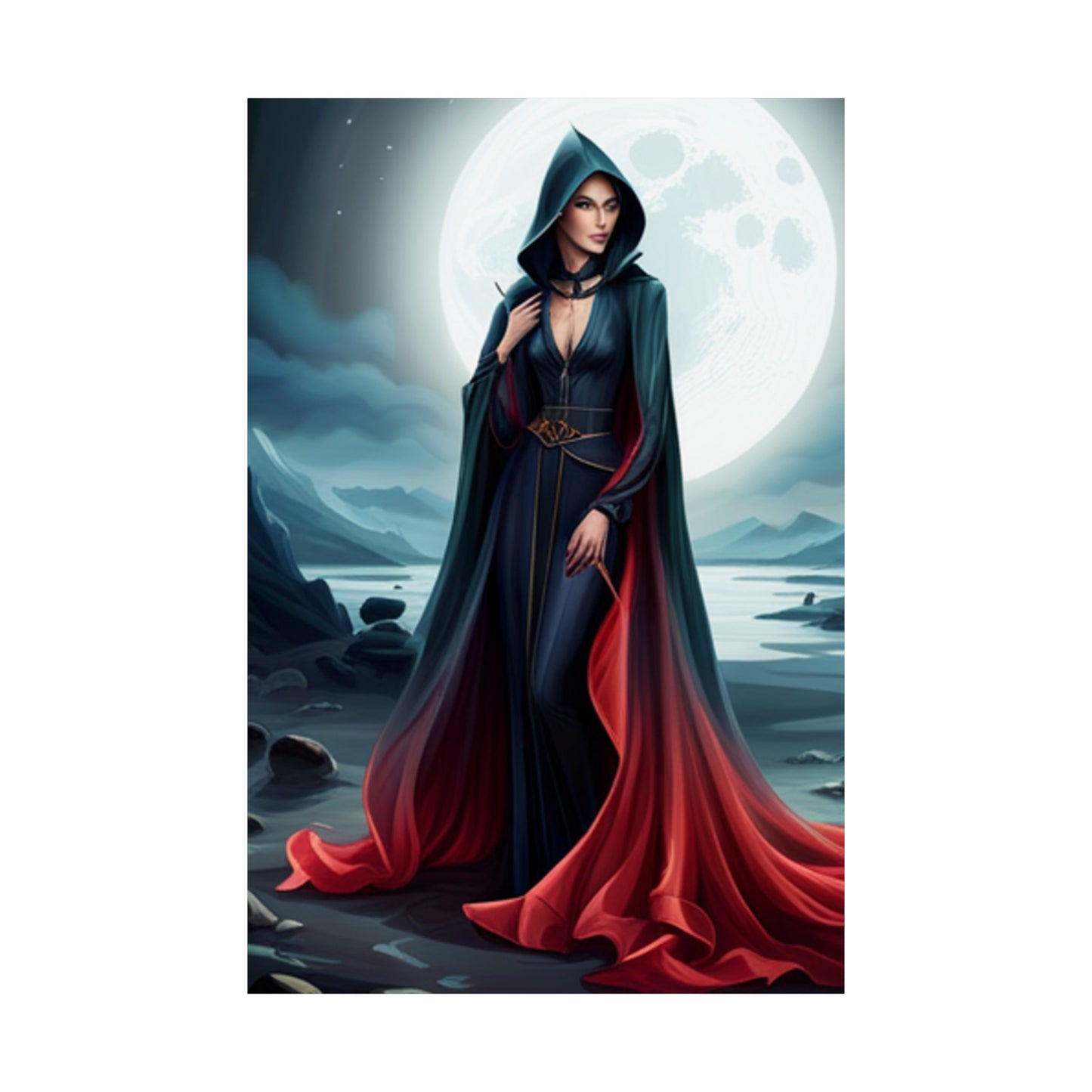 The Scarlet Woman Matte Vertical Posters