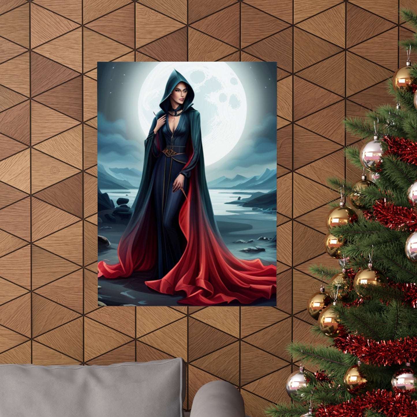 The Scarlet Woman Matte Vertical Posters