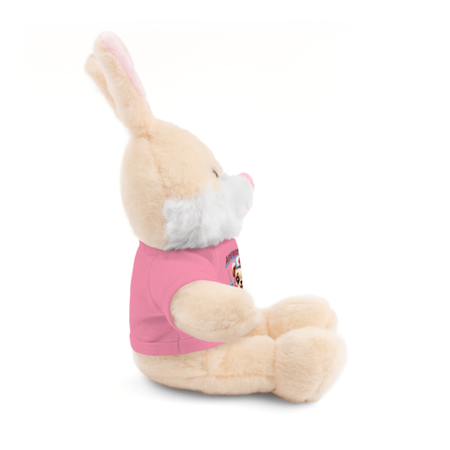 Answer The Call Stuffed Animals with Tee