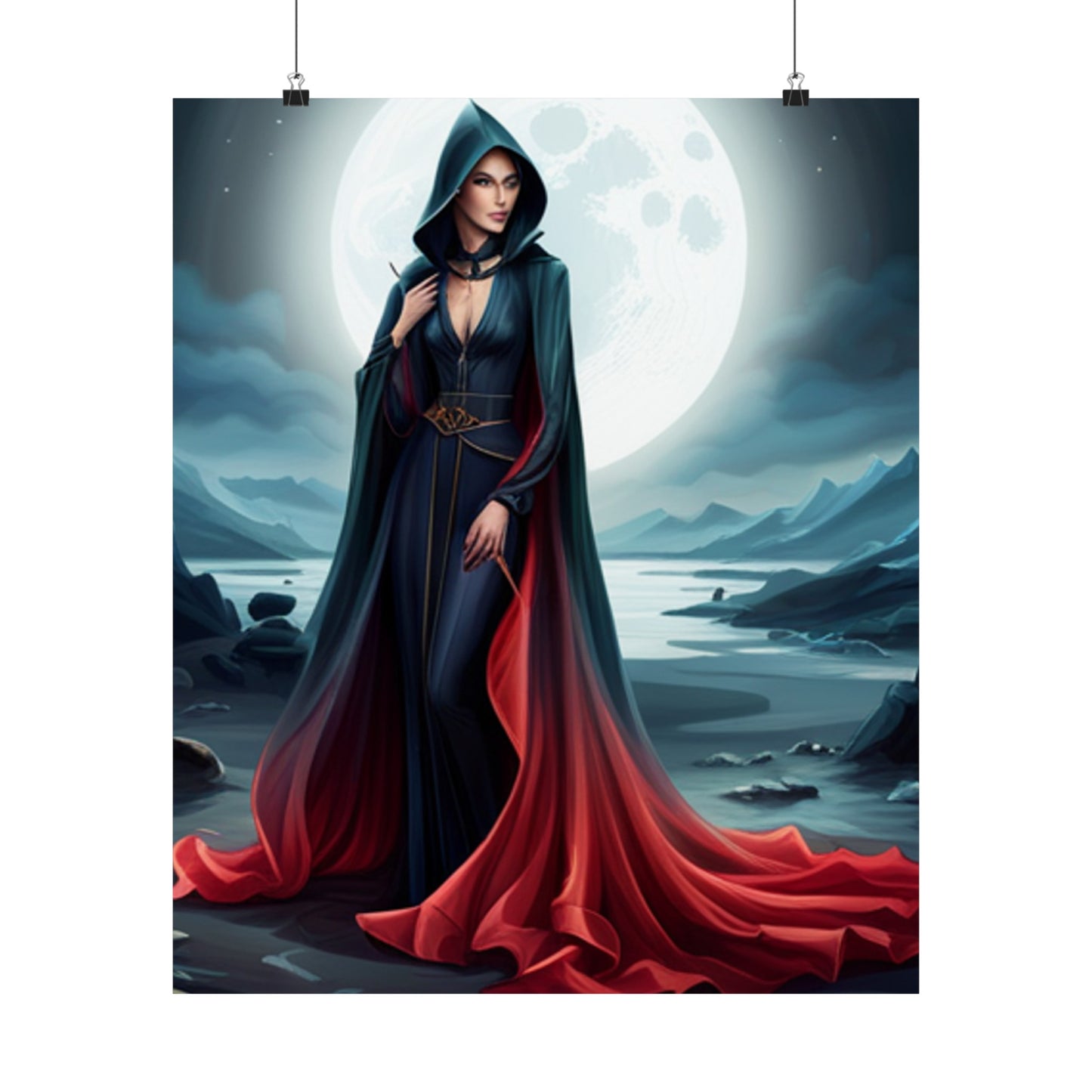 The Scarlet Woman Matte Vertical Posters