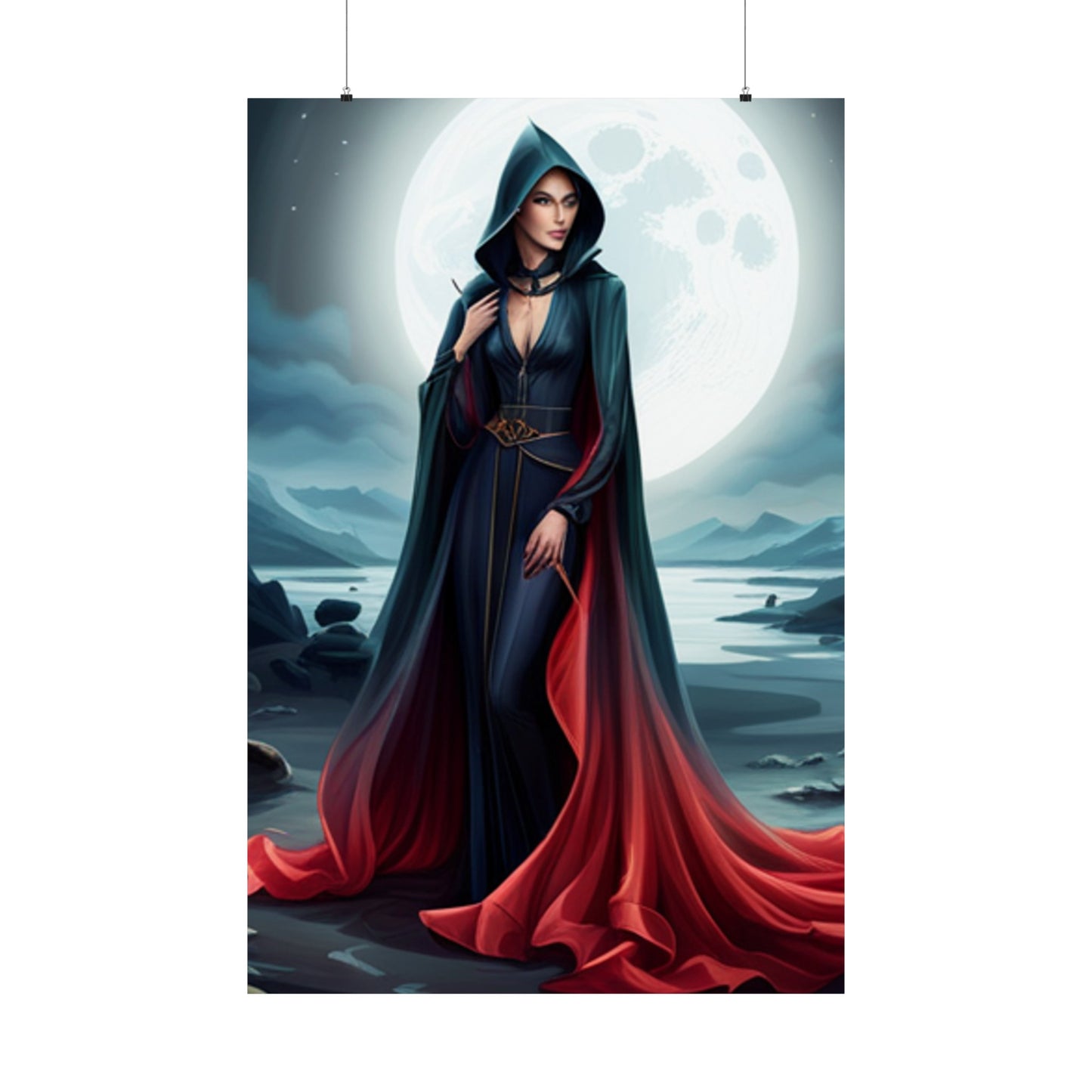 The Scarlet Woman Matte Vertical Posters