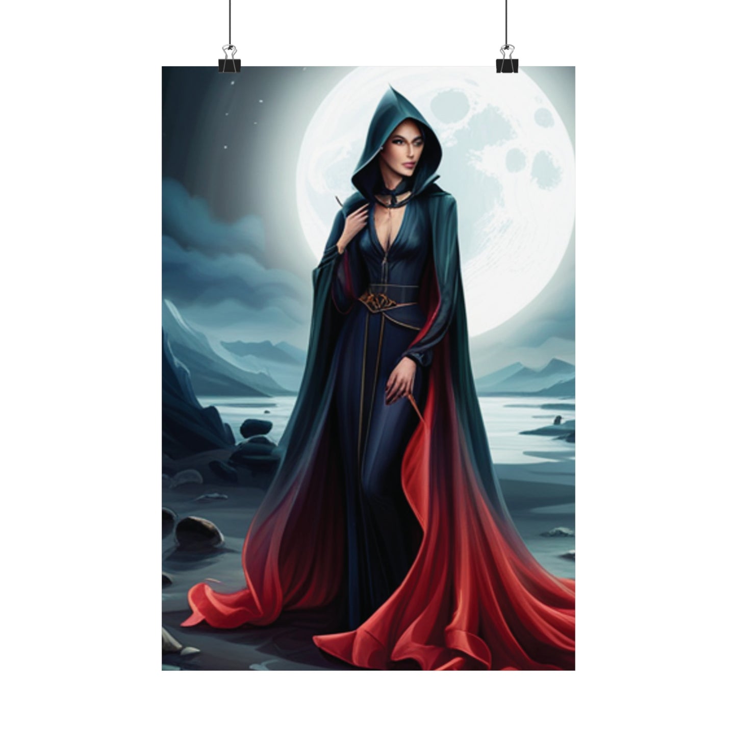 Scarlet Woman Matte Vertical Posters