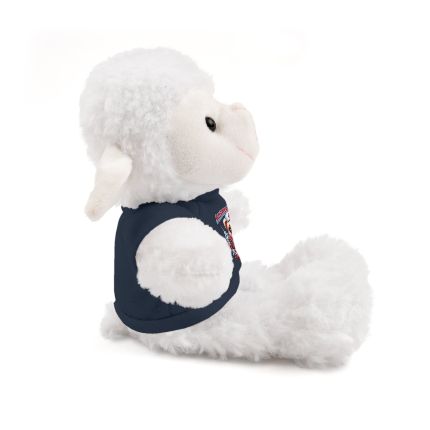 Answer The Call Stuffed Animals with Tee