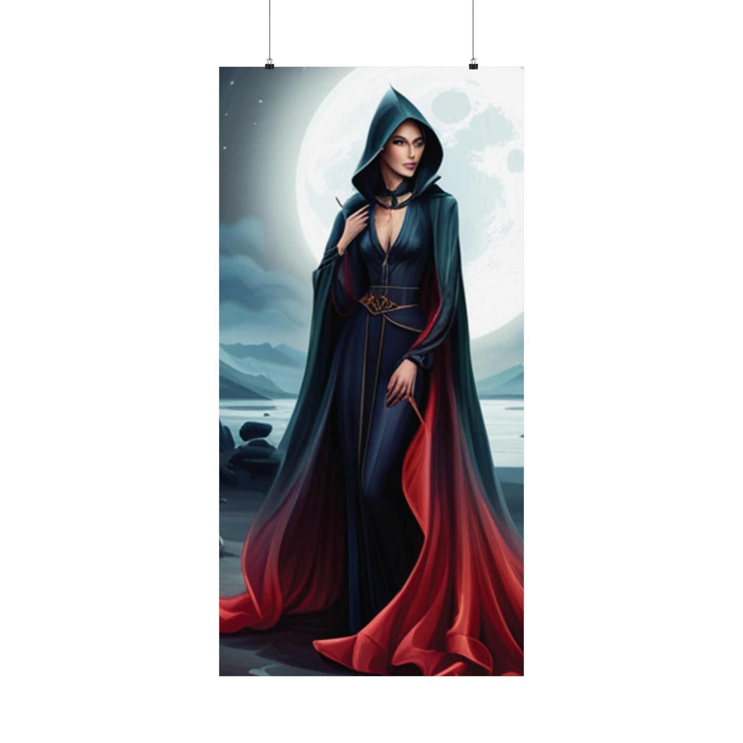 Scarlet Woman Matte Vertical Posters